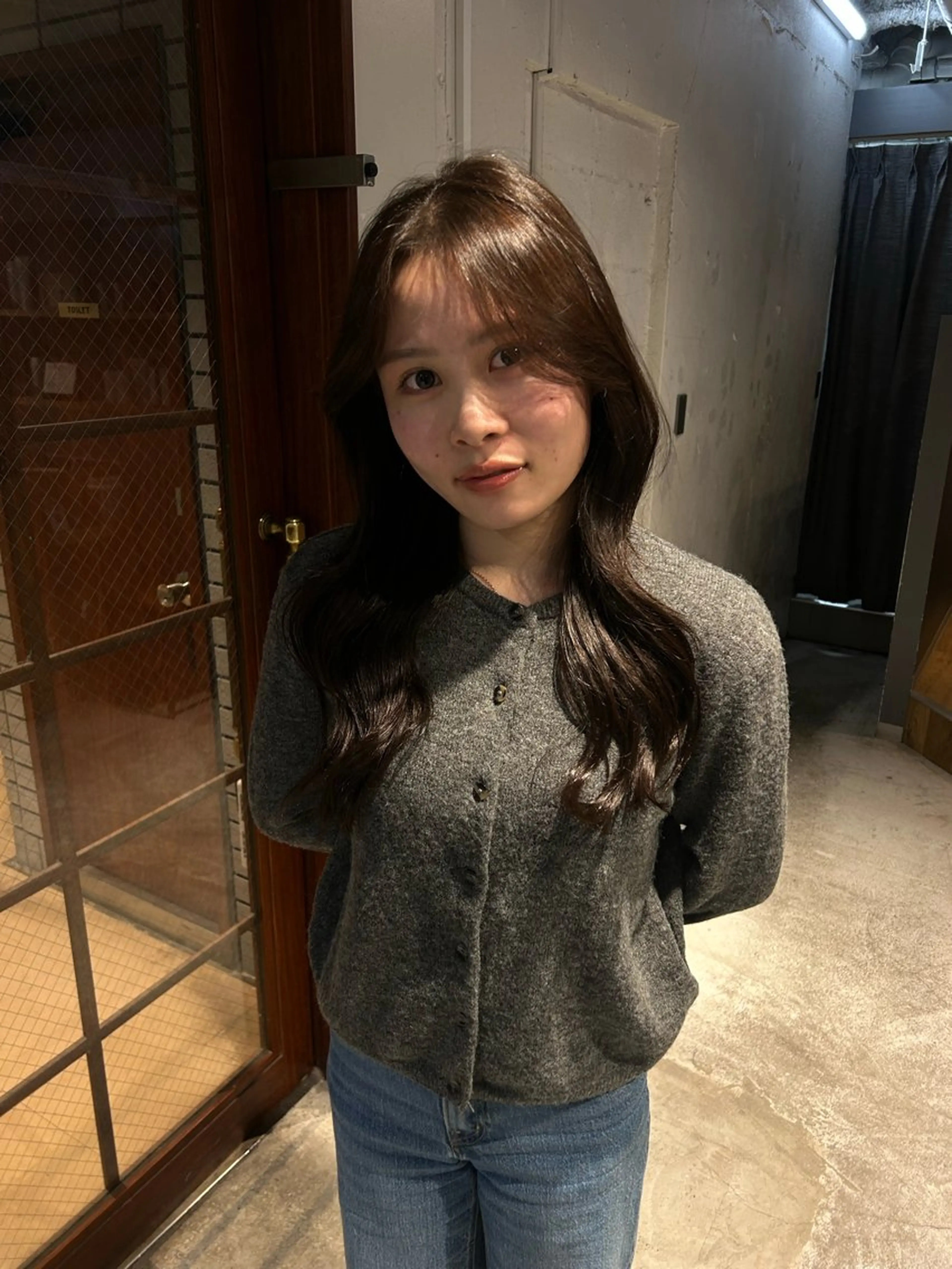 ロング カラー 川波 姫星のヘアスタイル