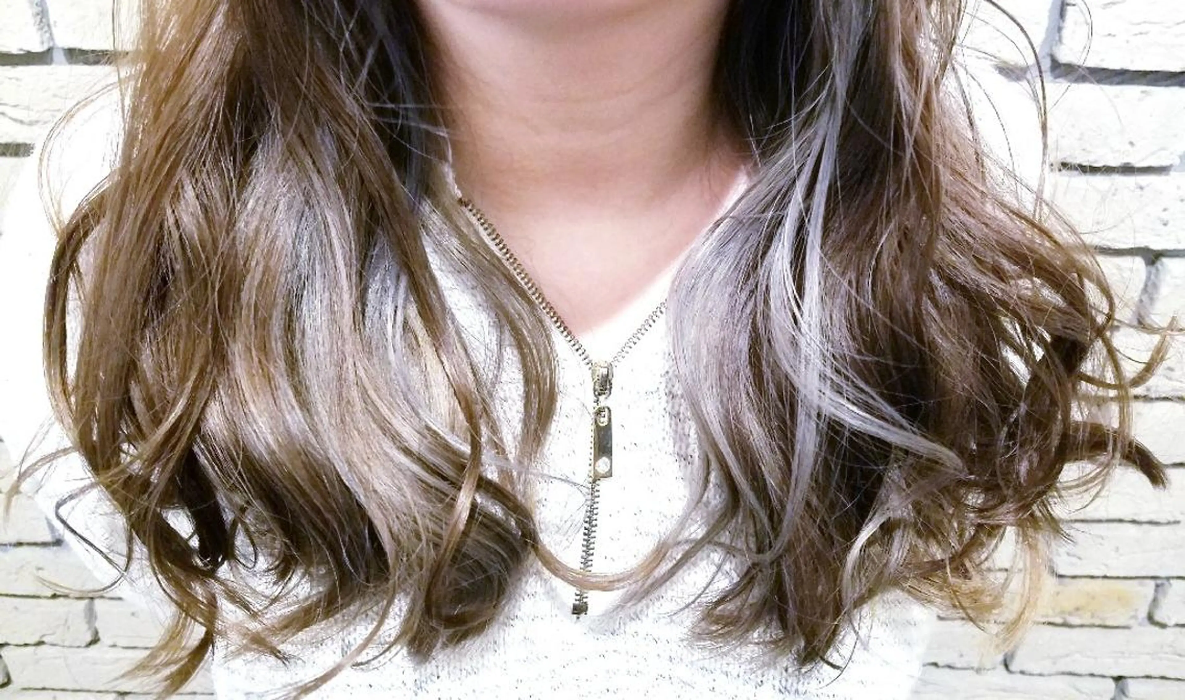 ロング カット トリートメント 🇰🇷透明感×ハイ トーン🌟tomoのヘアスタイル