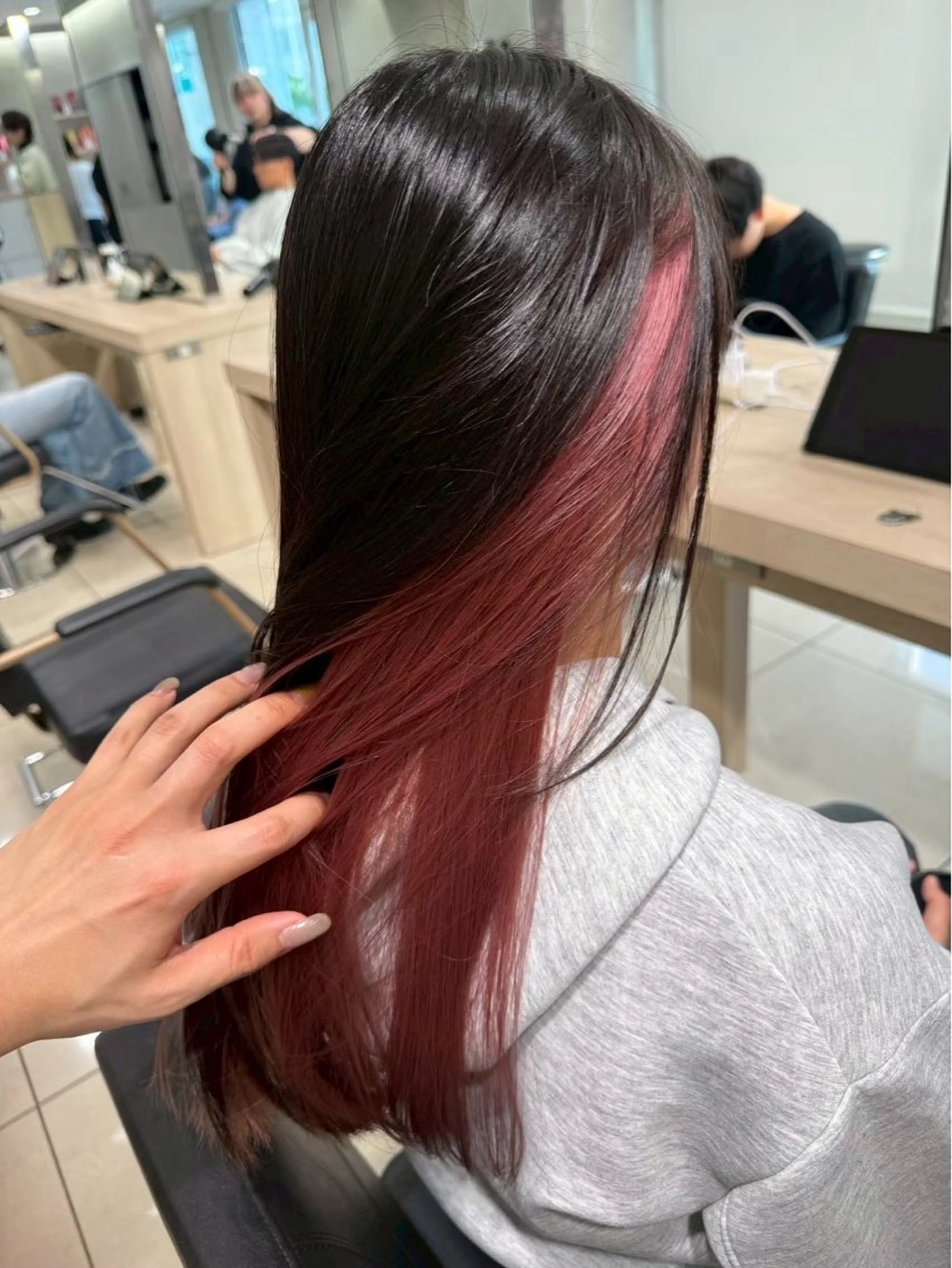 ロング カラー ヘアカラー 🍒カラー/縮毛🍒 こばるのヘアスタイル