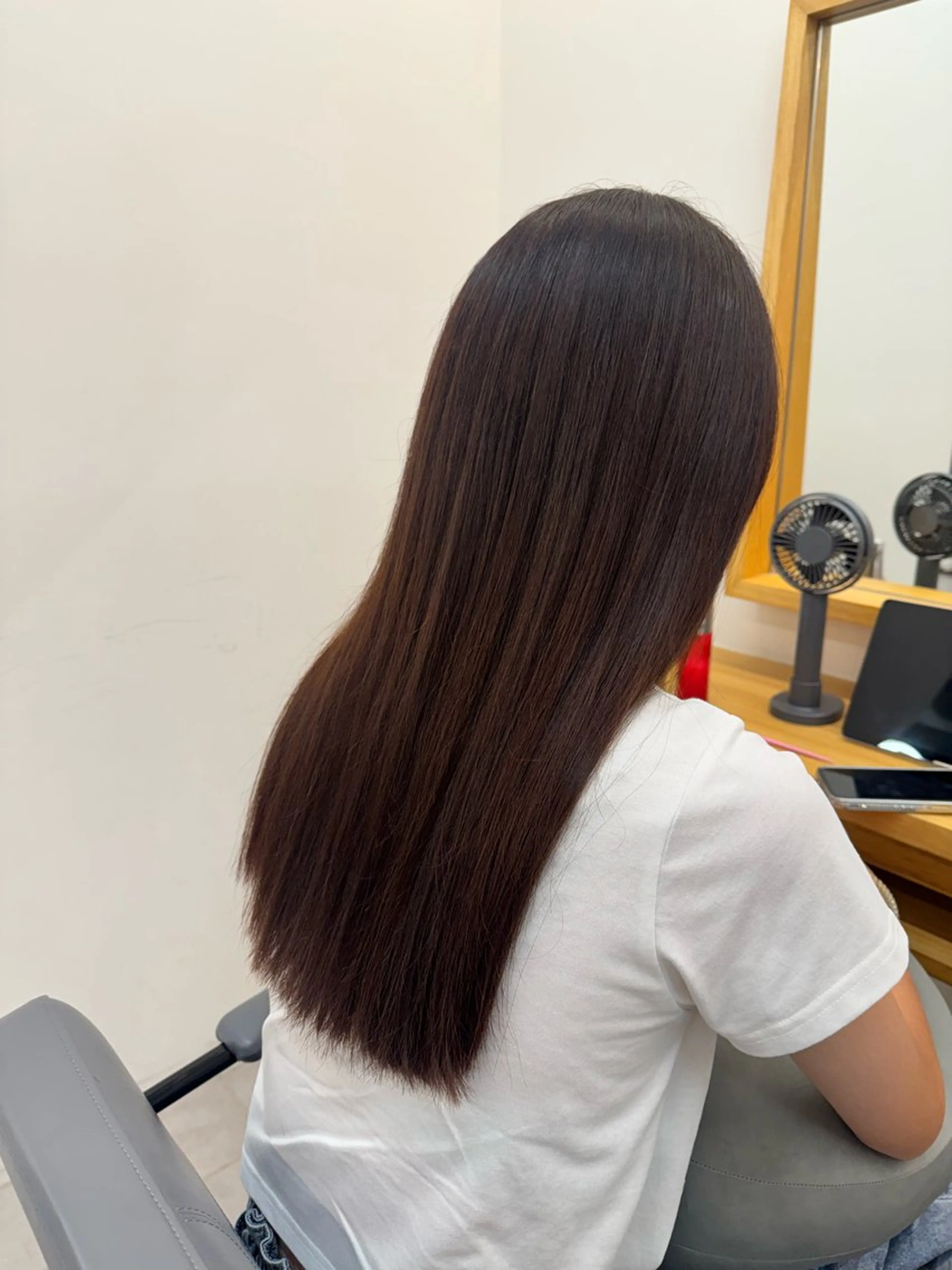 カラー うるツヤカラー💖 なるみももかのヘアスタイル