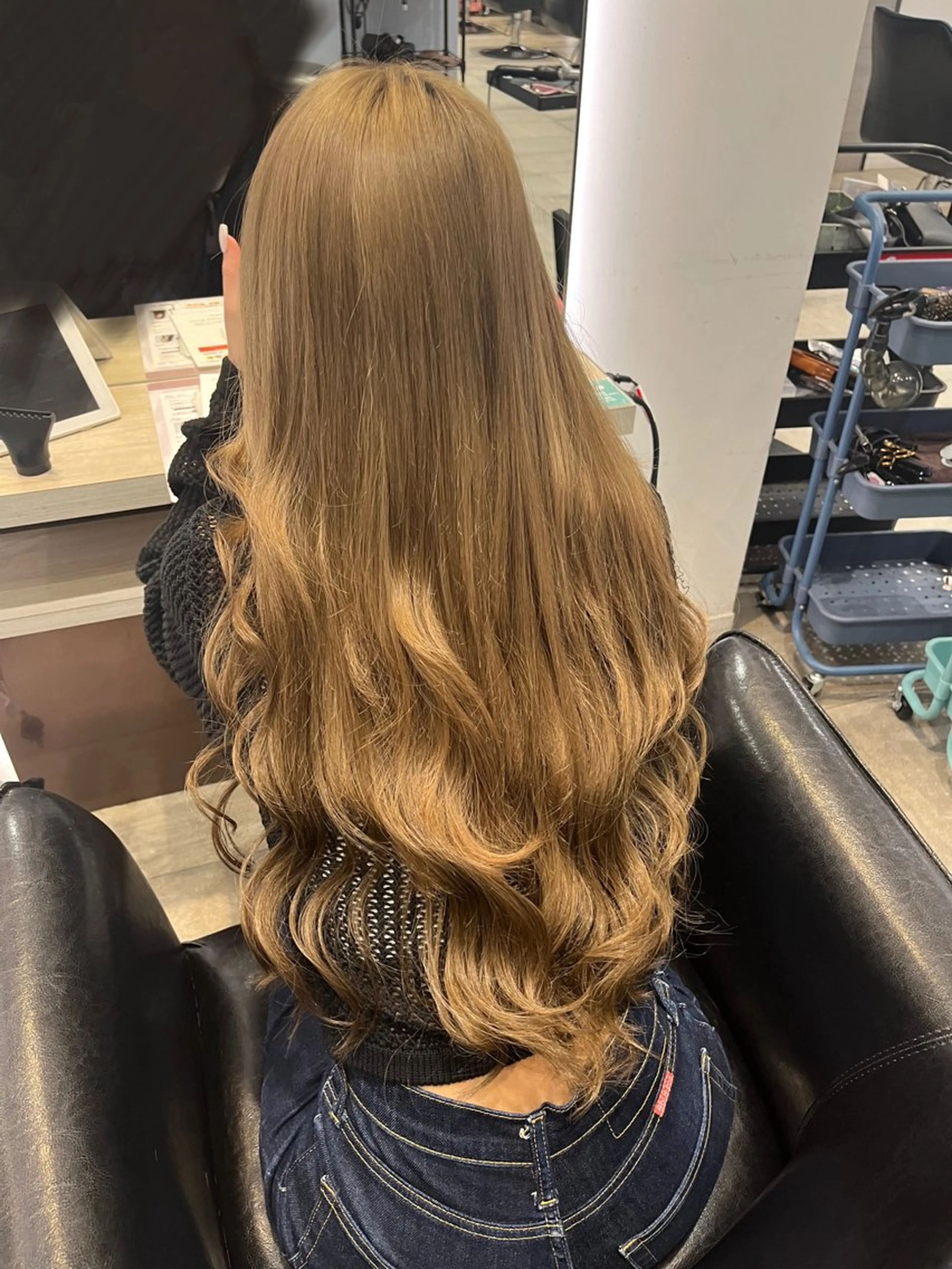 ロング カラー エクステ 立川/シールエクステ /みづきのヘアスタイル