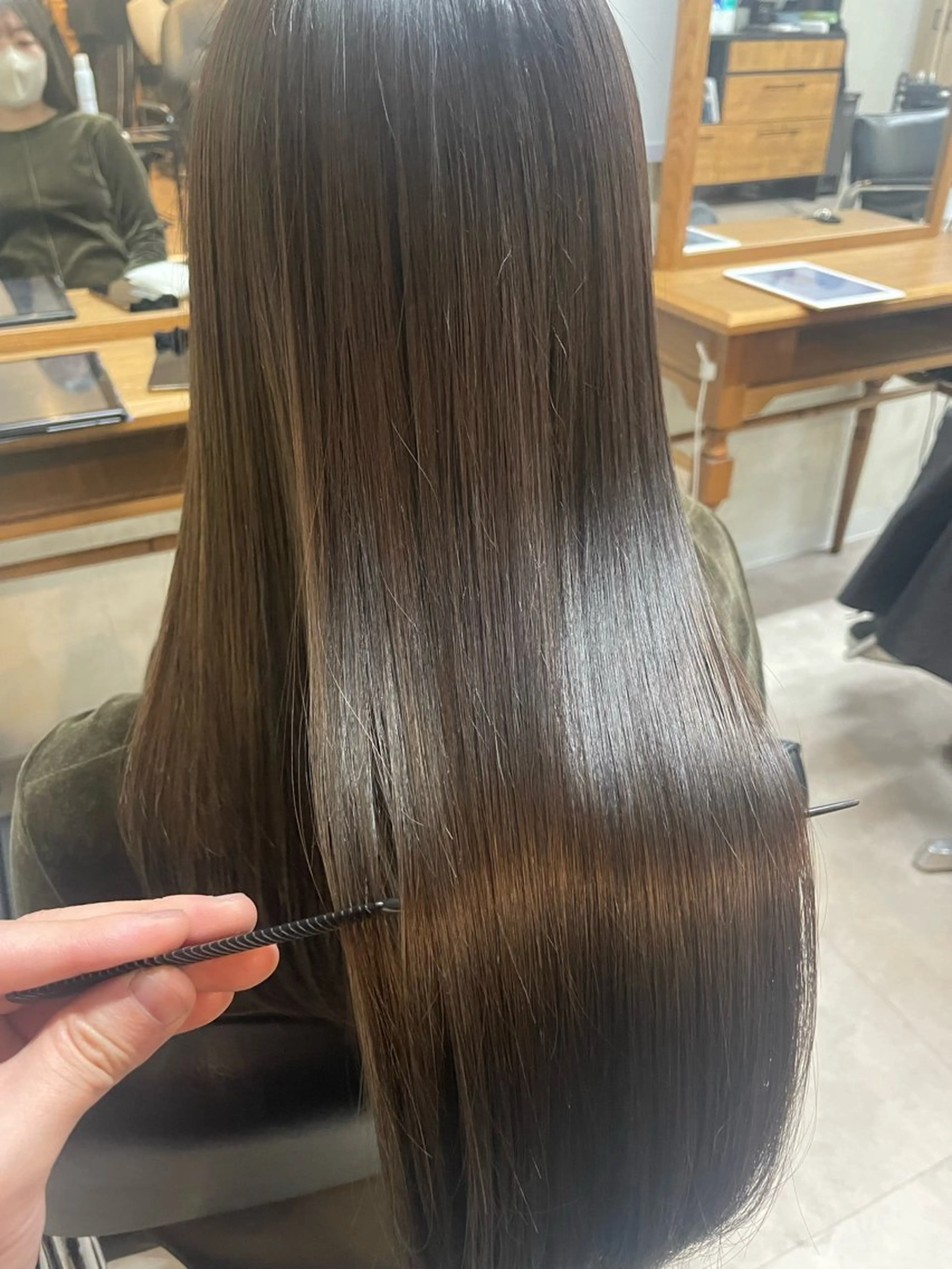 ロング カラー 髪質改善特化美容師 YOUのヘアスタイル