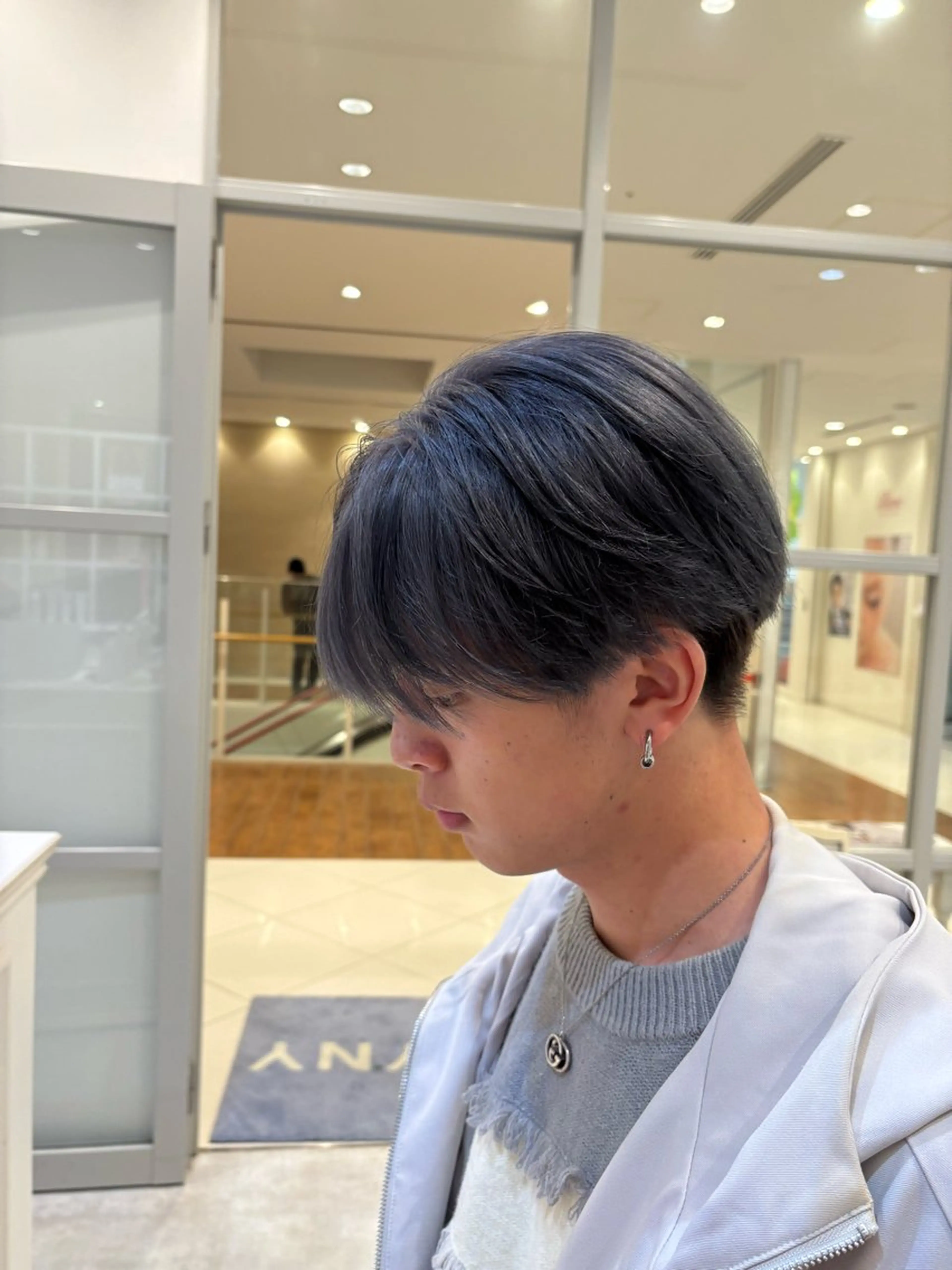 カラー メンズ 低ダメージ特化🌱 佐野優斗のヘアスタイル