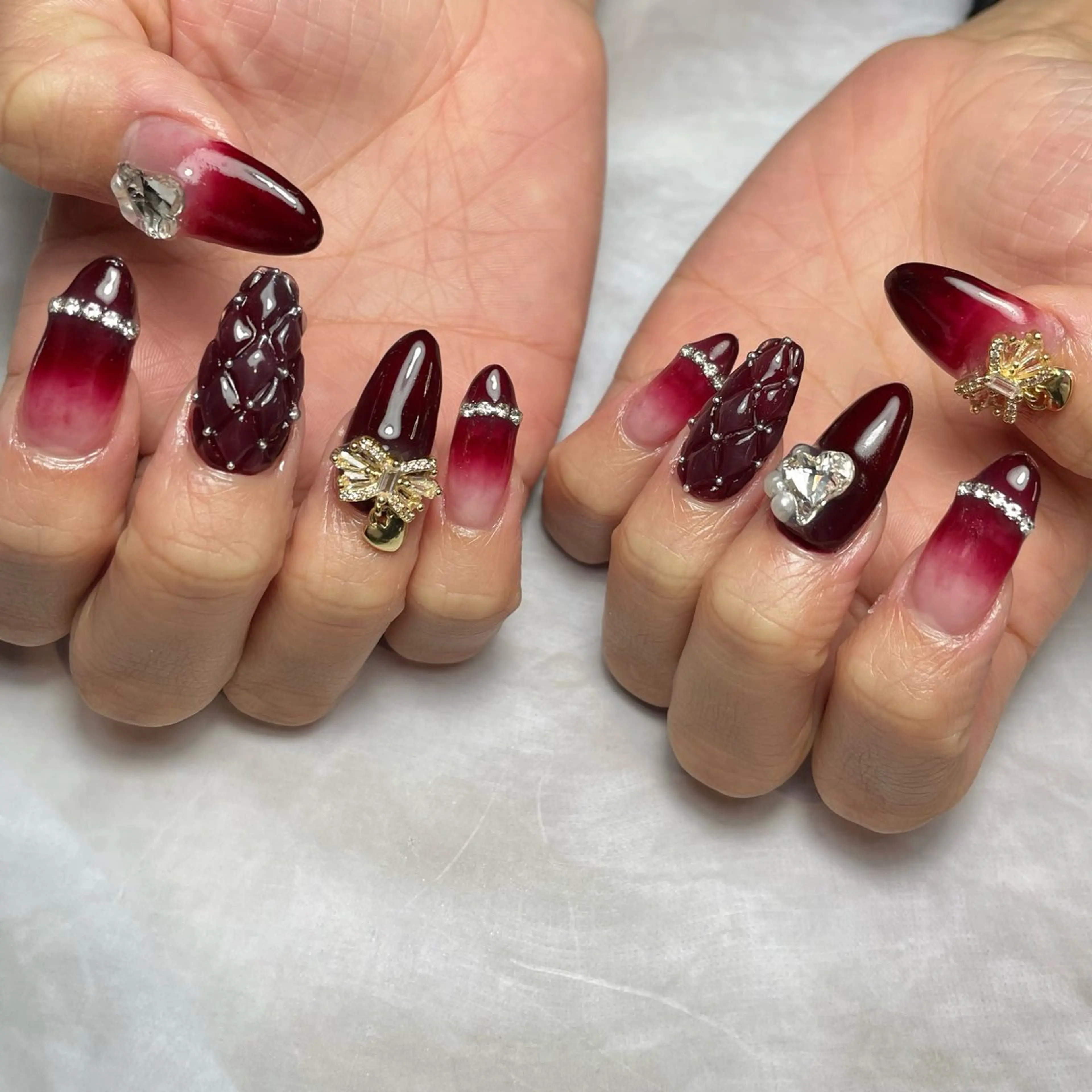 ネイル 持ち込み ハンドネイル Reflection marikoのネイルデザイン