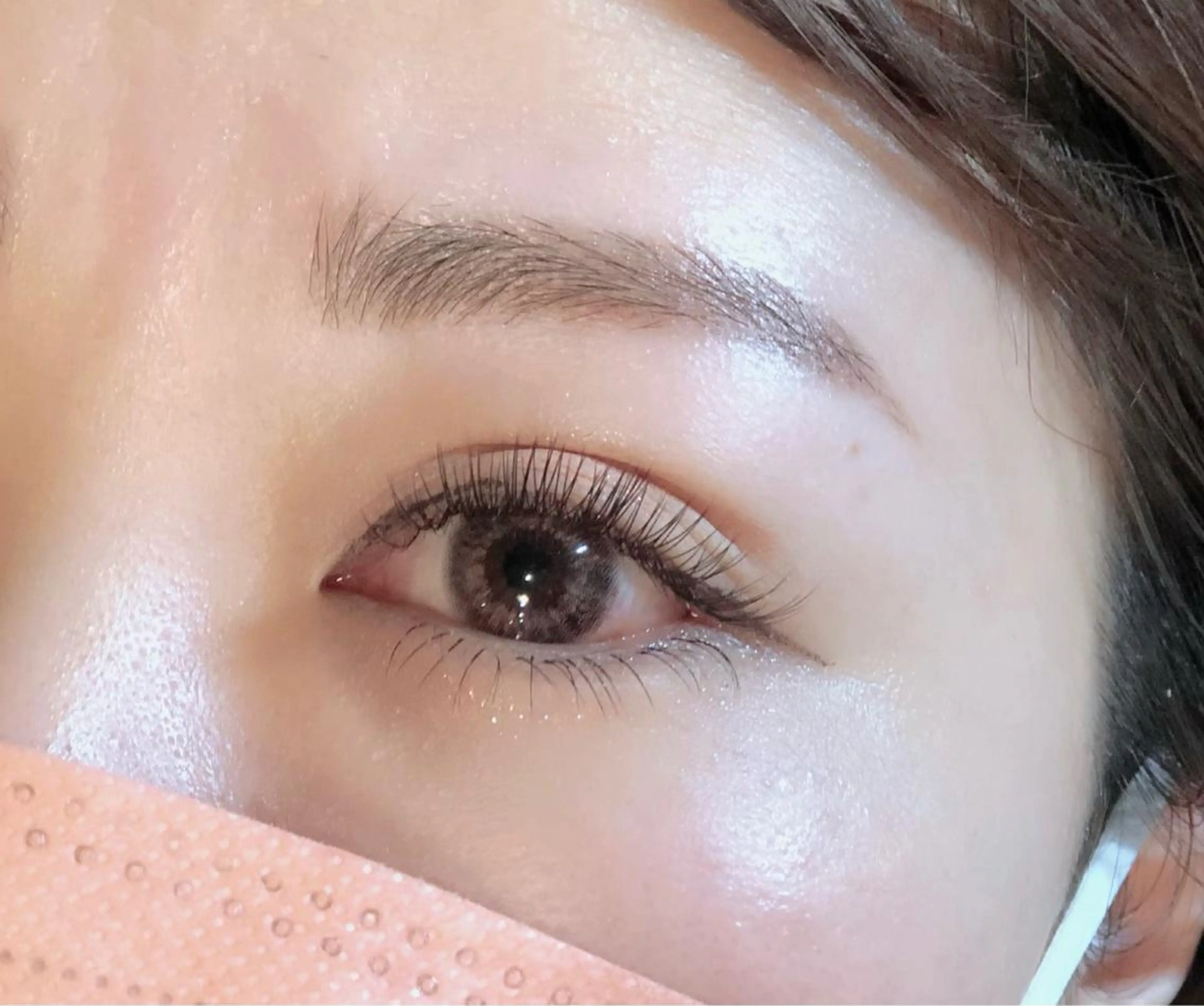 マツエク・マツパ 下まつげエクステ ワックス脱毛 glaNje AIRIのマツエク・マツパデザイン