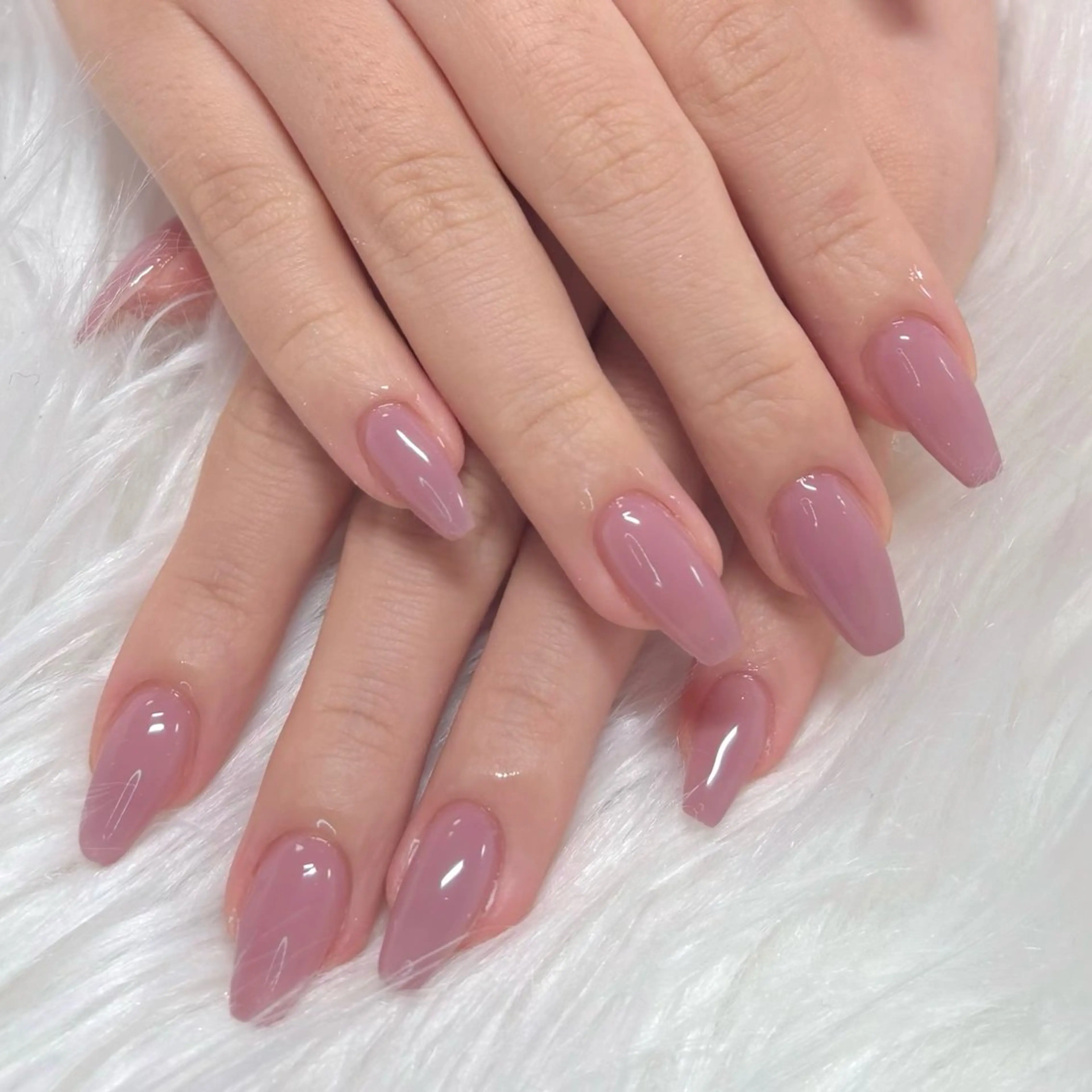 ネイル シンプルネイル ハンドネイル Noix nailのネイルデザイン