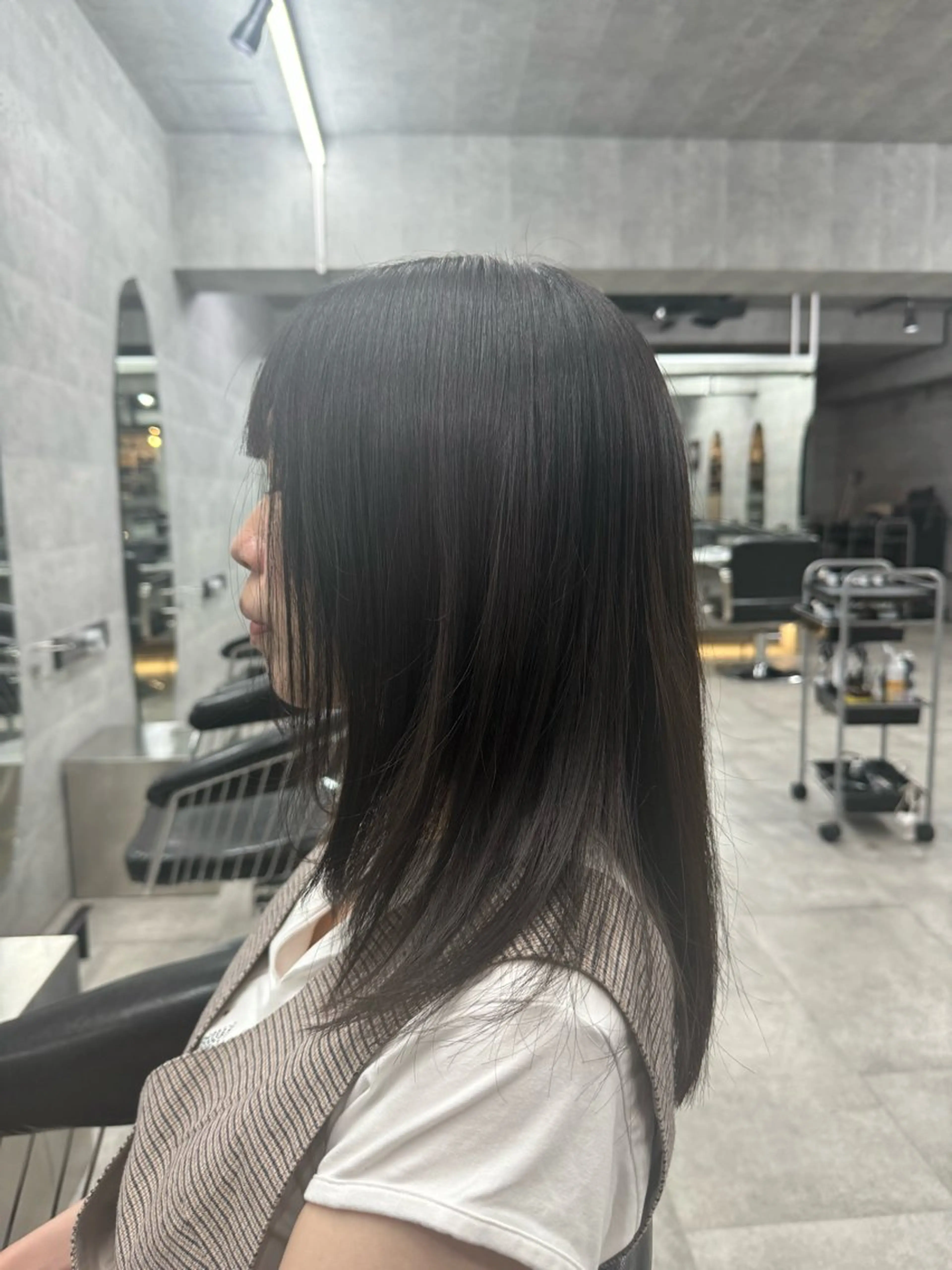 ミディアム あなたのお悩み改善" You"💚❤️💛のヘアスタイル