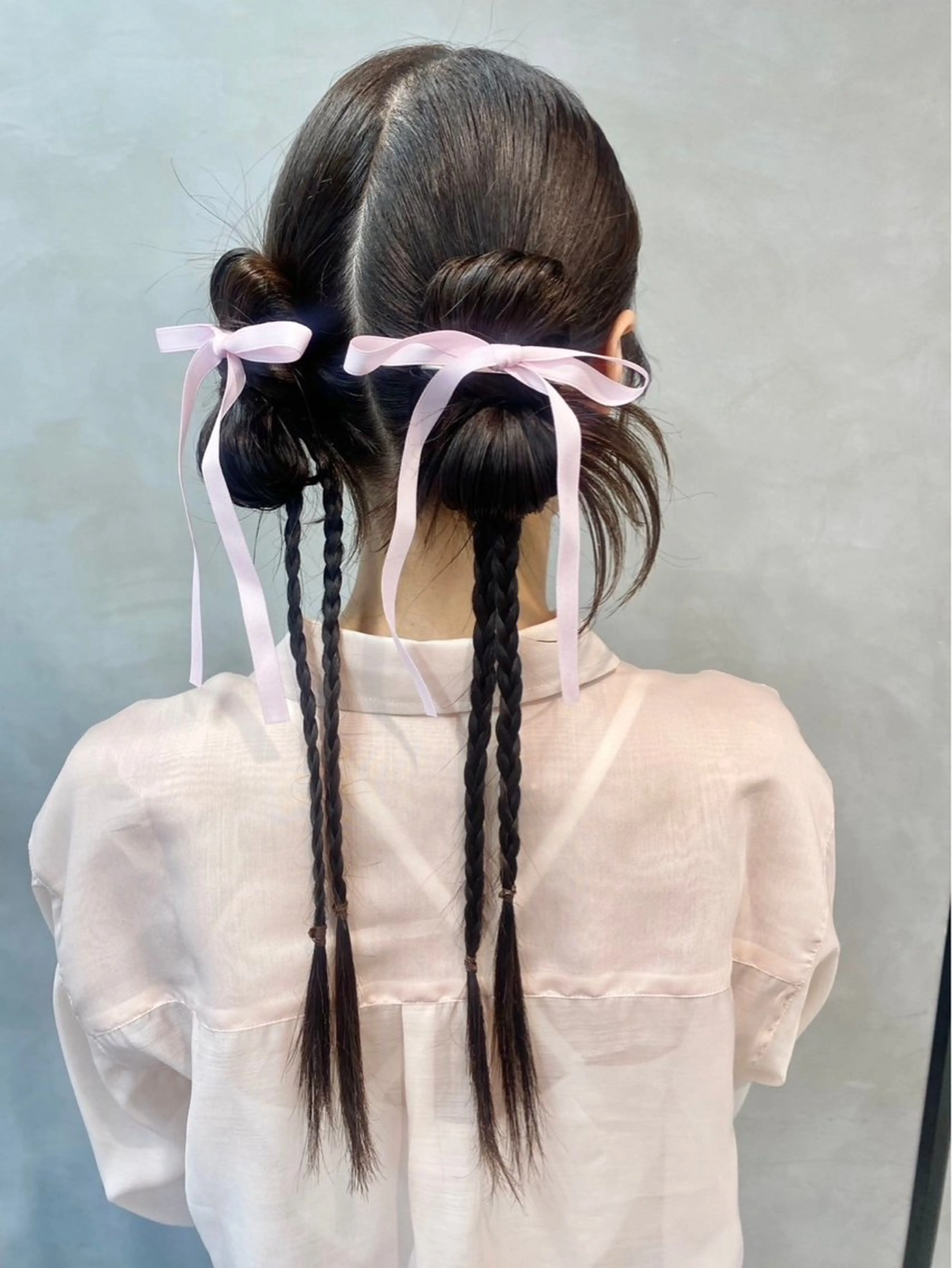 ヘアアレンジ ポニーテール 結婚式・ブライダル 卒業式のヘアスタイル ヘアセット charm《銀座》 ヘアセット/縮毛矯正のヘアスタイル