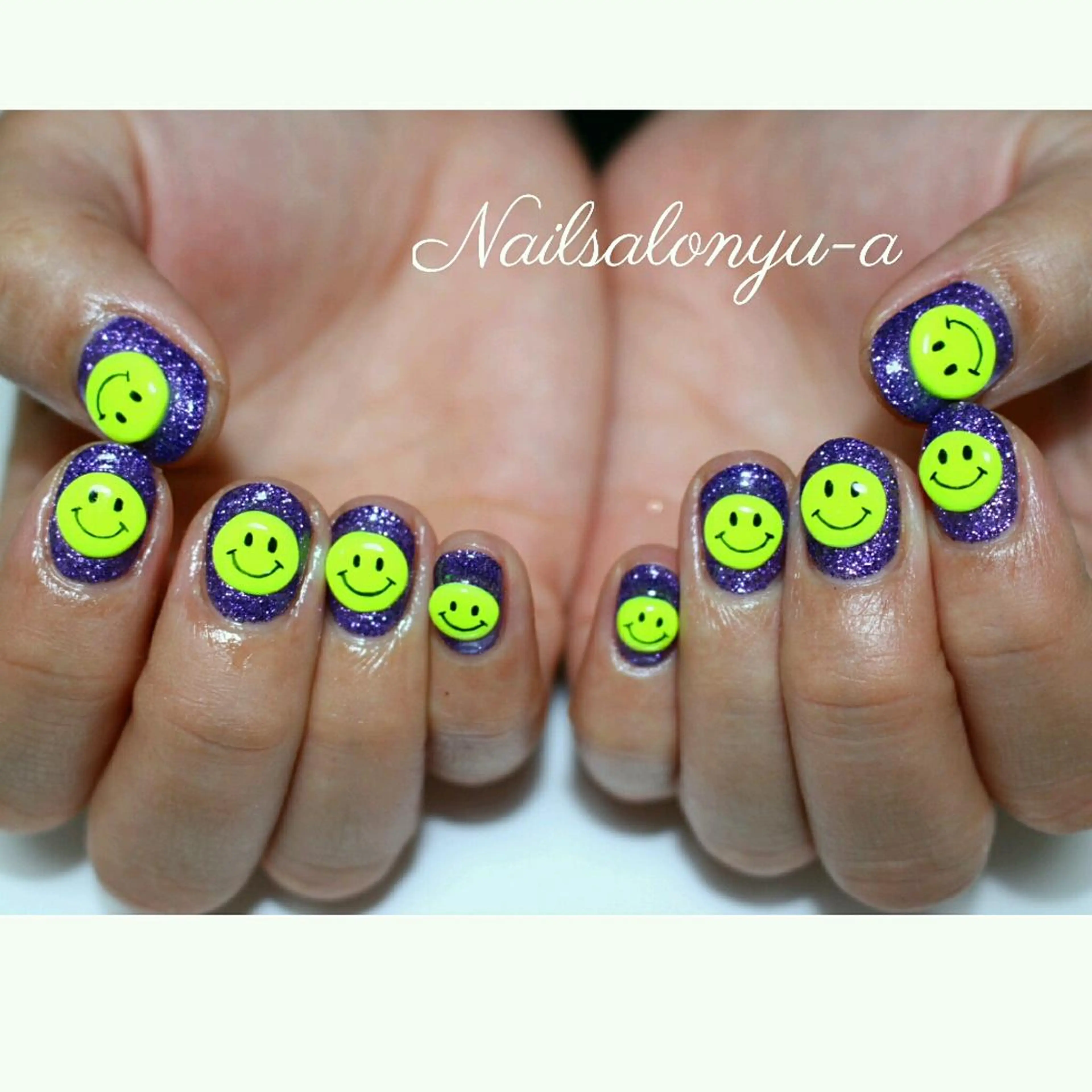 ショート ネイル yu-a☆  ネイル ＆ホワイトニングのネイルデザイン