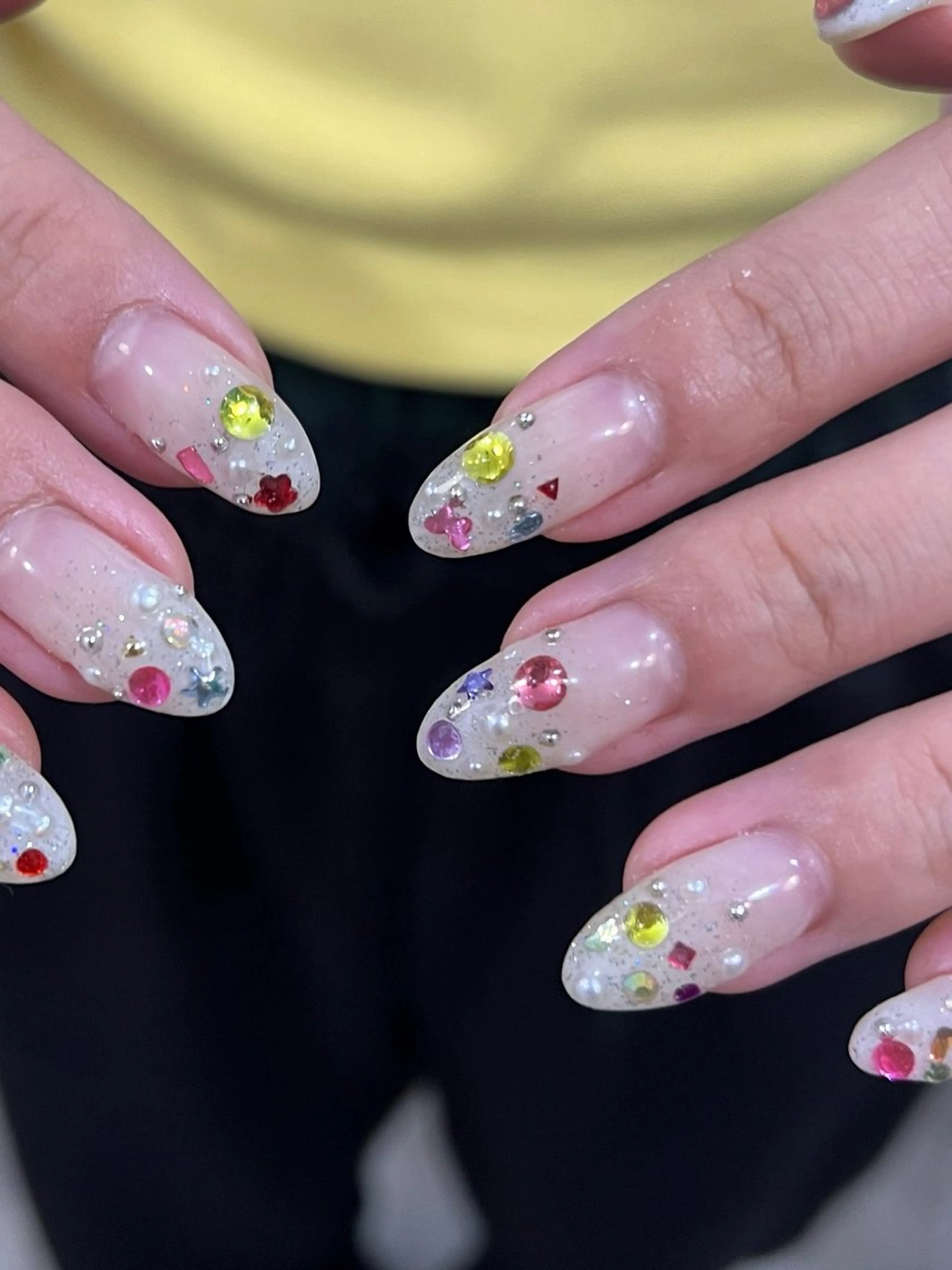 ネイル ハンドネイル Hata nail 🎀個性派ニュアンスのネイルデザイン