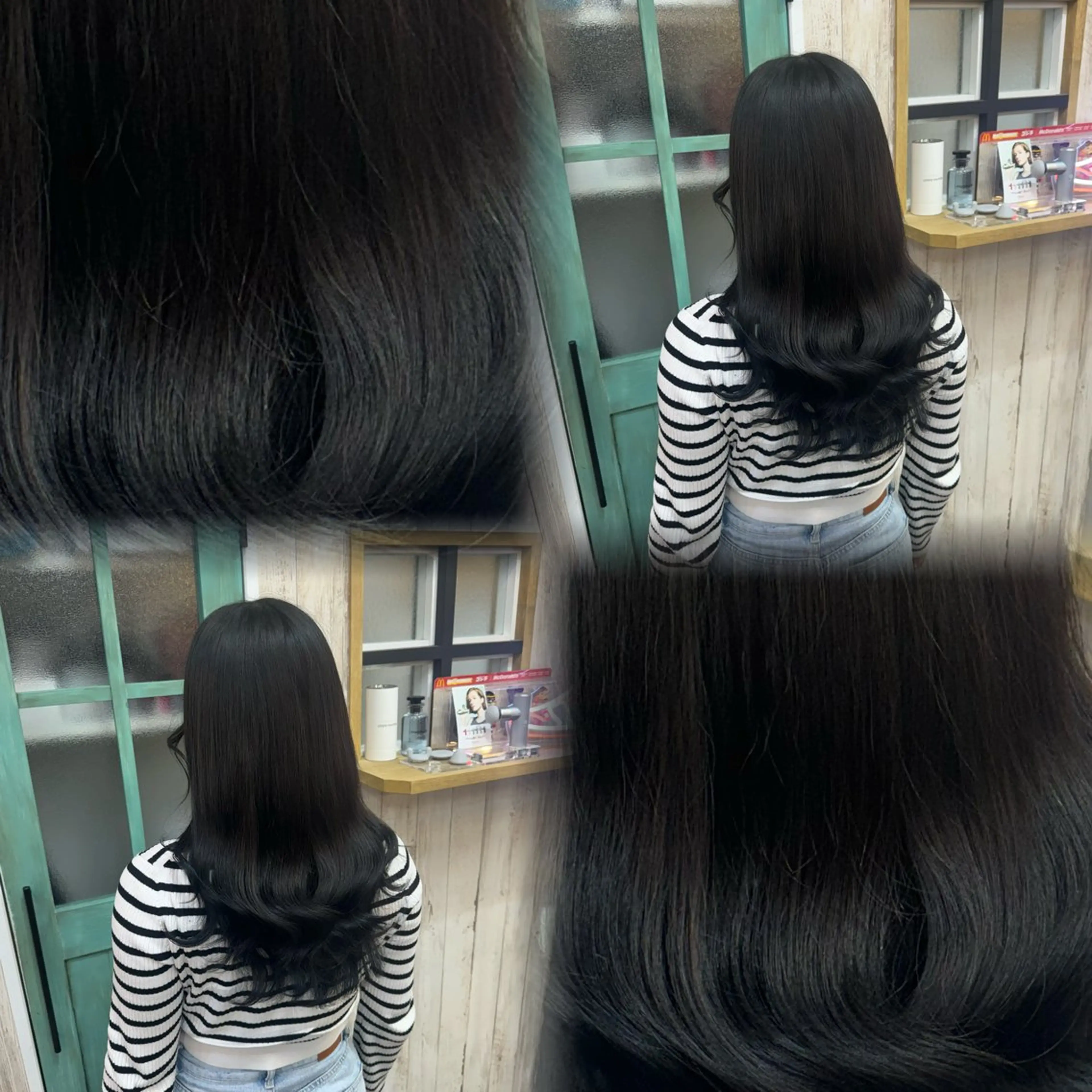 ロング カラー ヘアカラー トリートメント 髙橋 李里亜のヘアスタイル