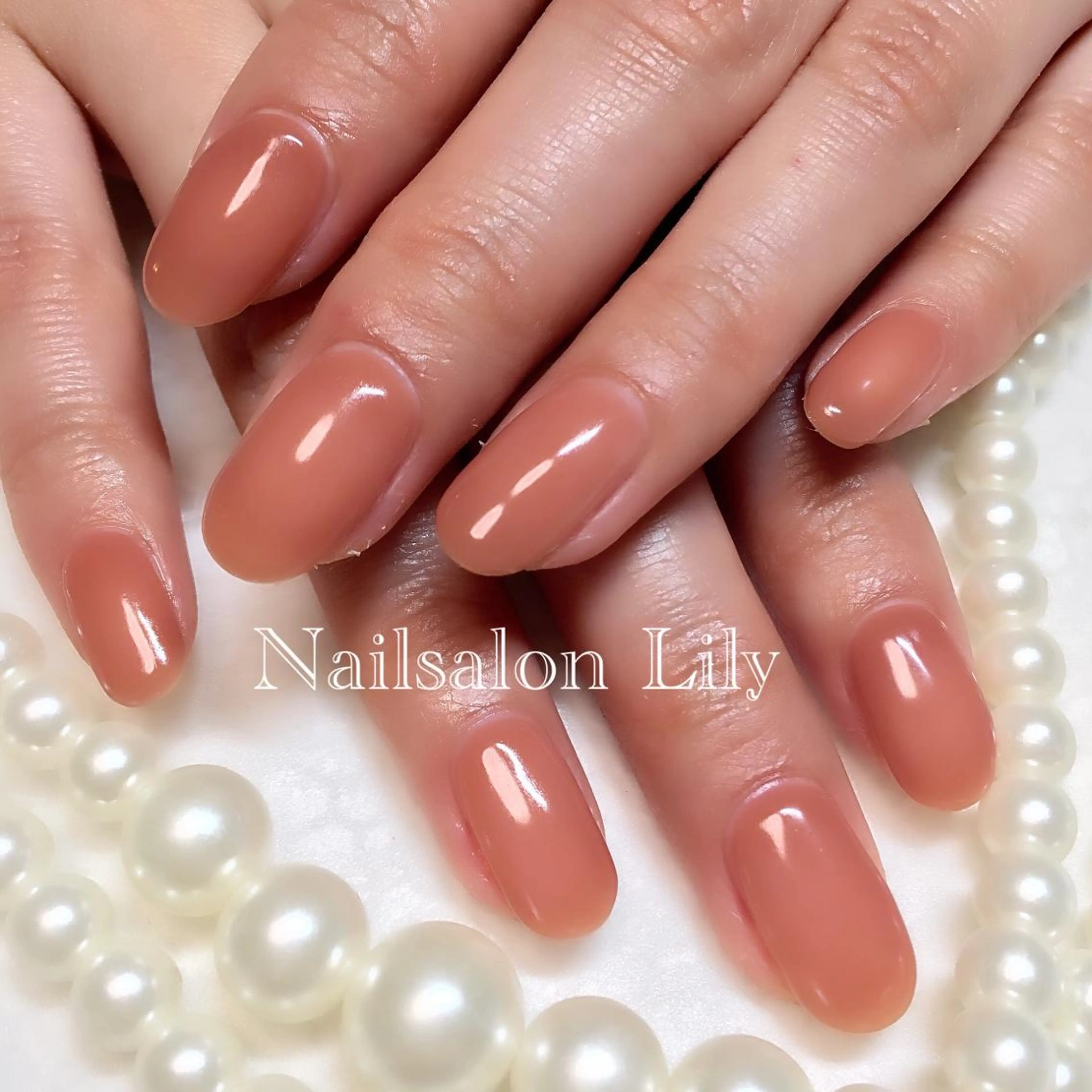 ネイル ワンカラーネイル Nailsalon Lilyのネイルデザイン