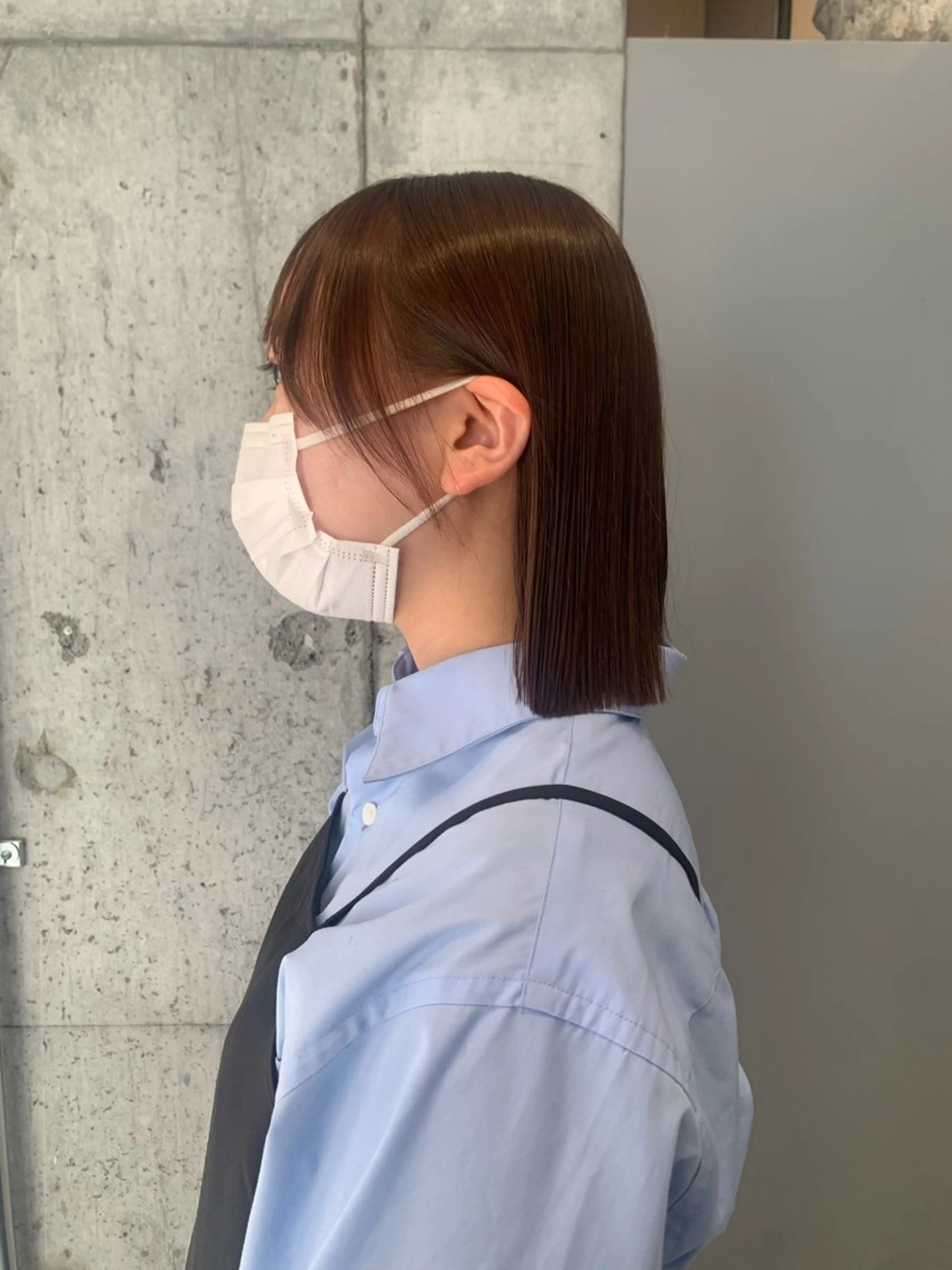 ショート ボブ カット レイヤー/メンズ /髪質改善 廣島公平のヘアスタイル