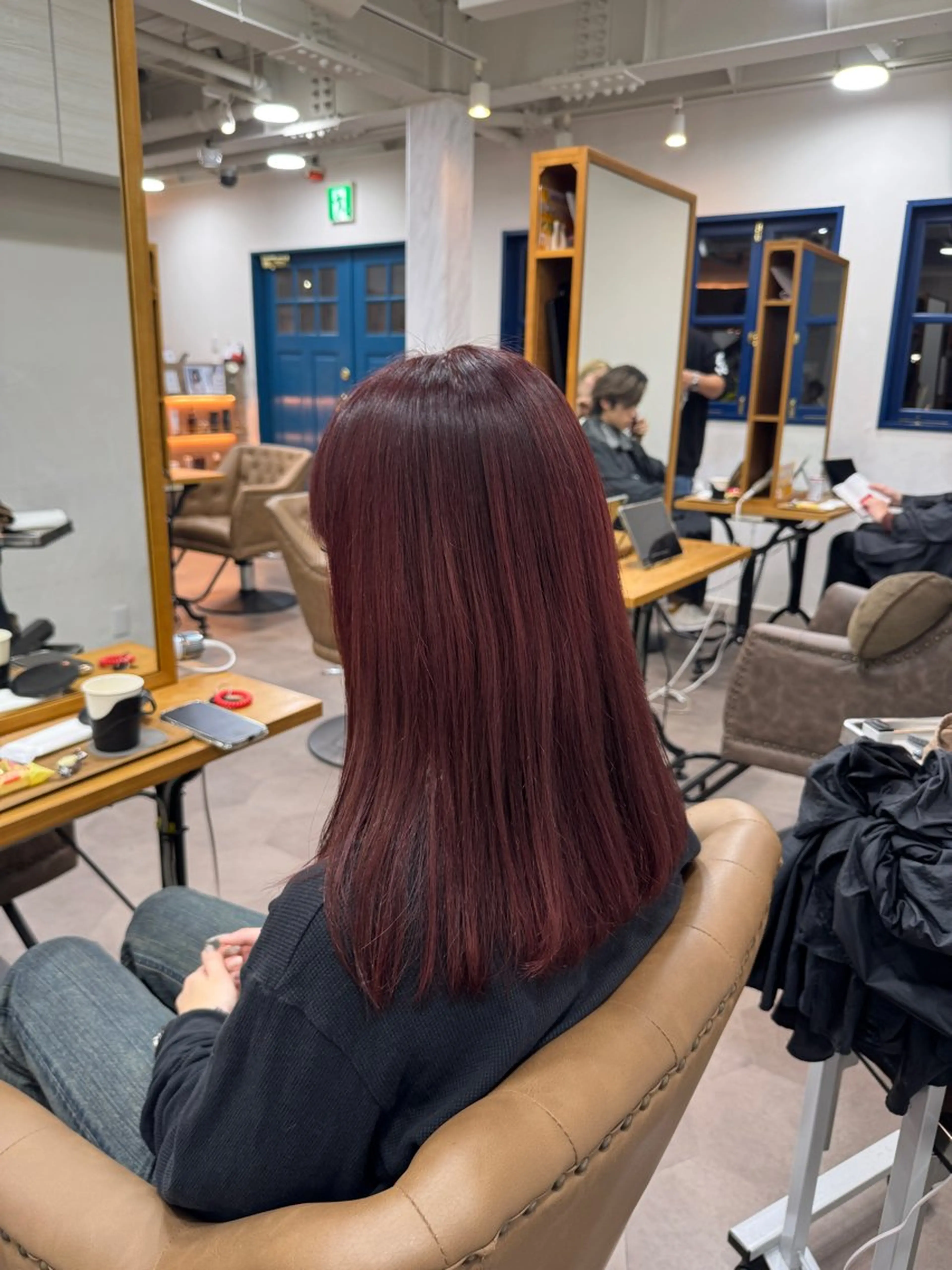 セミロング Candy Market [キャンディ　マーケット]所属・🌱縮毛矯正/カラー /🌈りつき🌈のヘアスタイル