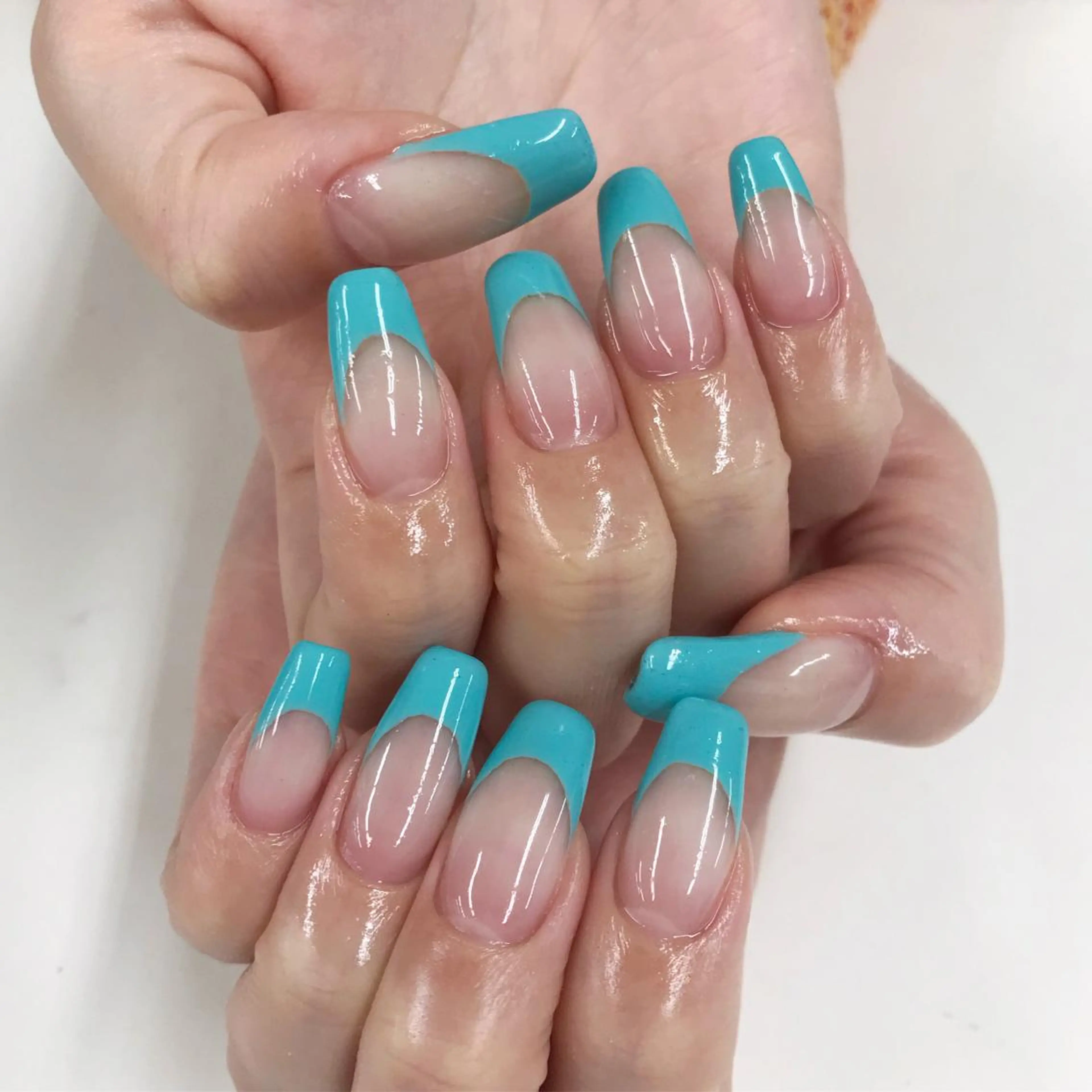 🩶フレンチネイル🩶オフあり＋30分の写真