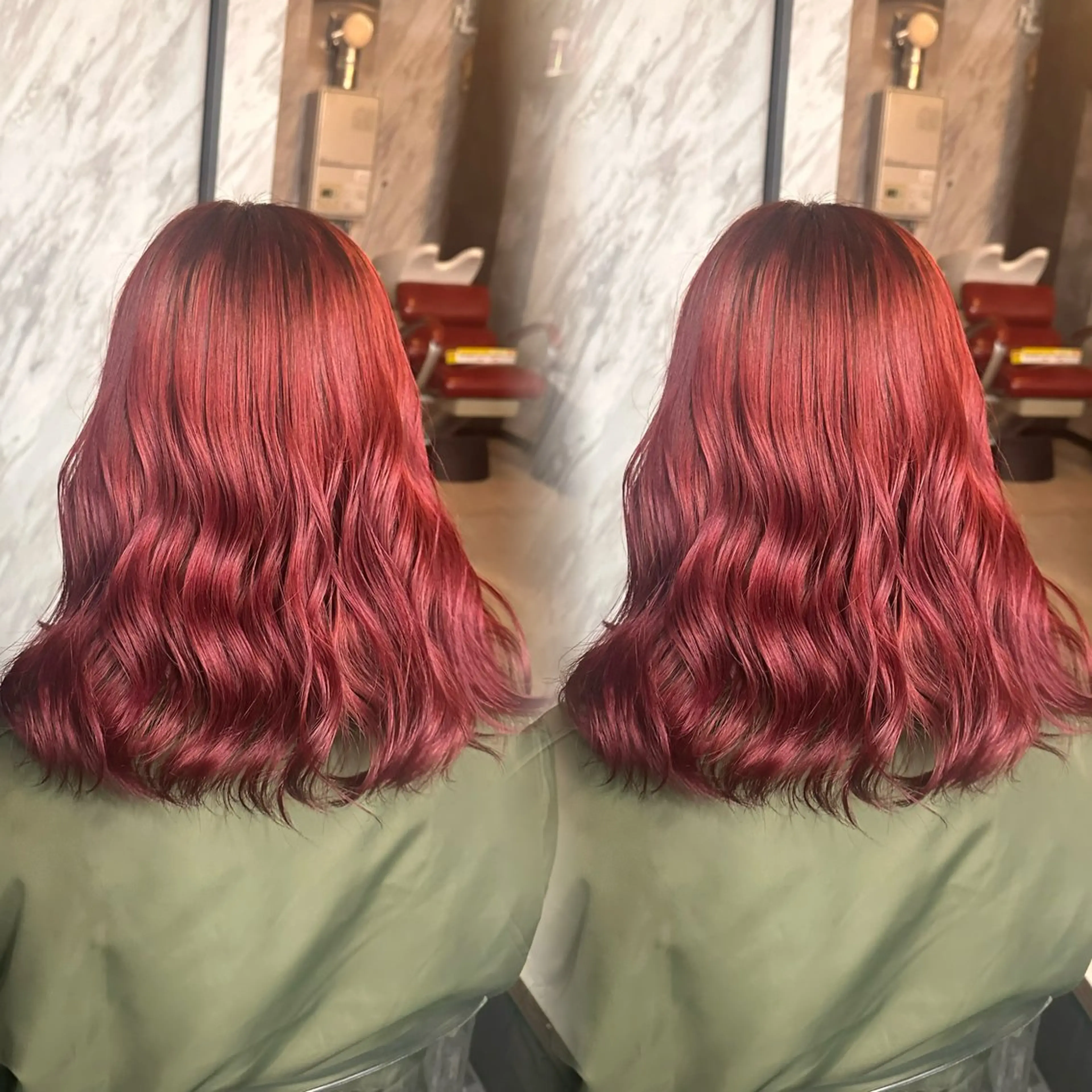 ロング カラー ainya/心斎橋 /ハイトーンのヘアスタイル