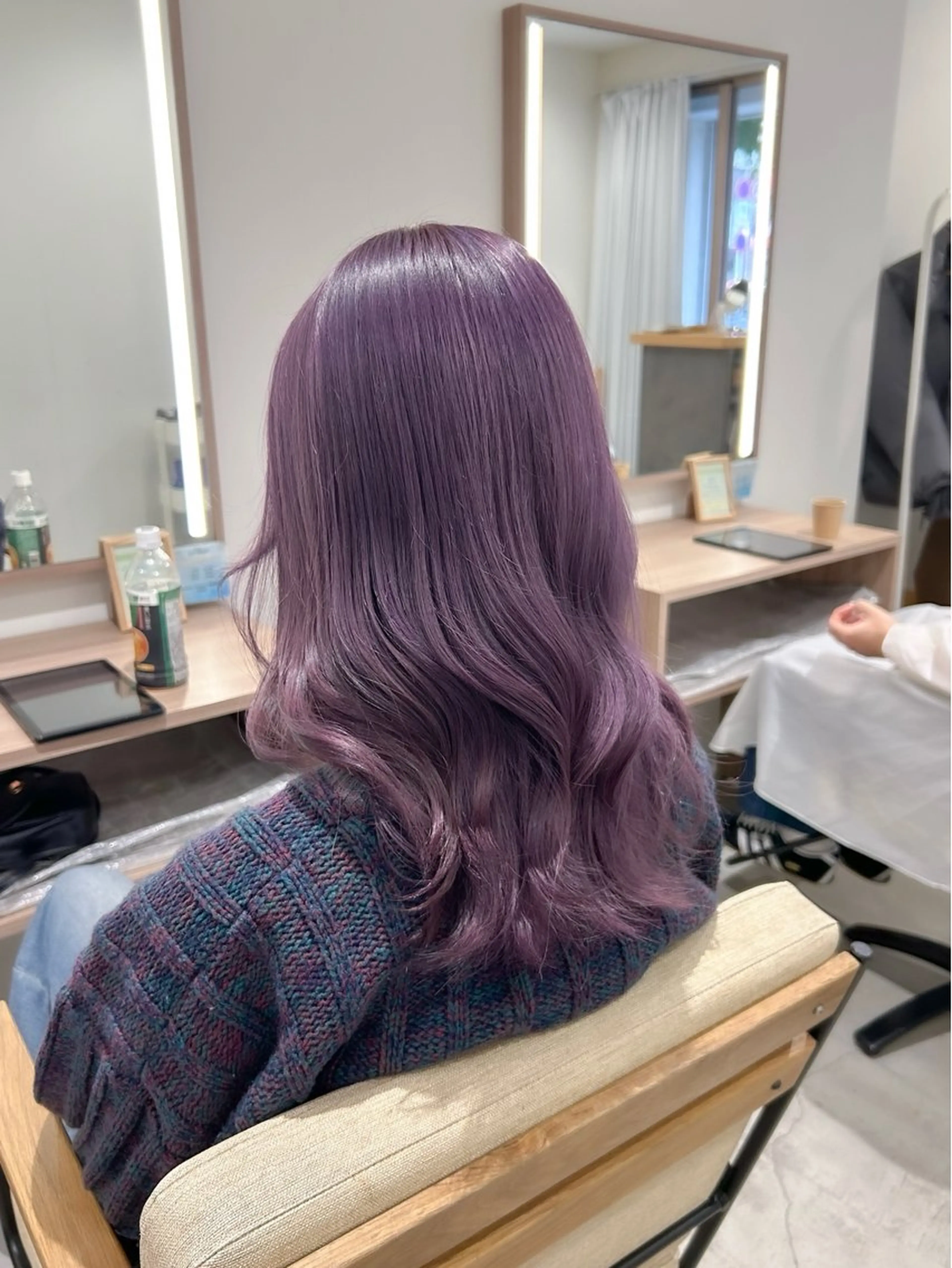 ロング カラー カット ヘアカラー 🎀透明感カラー🎀 mikaのヘアスタイル