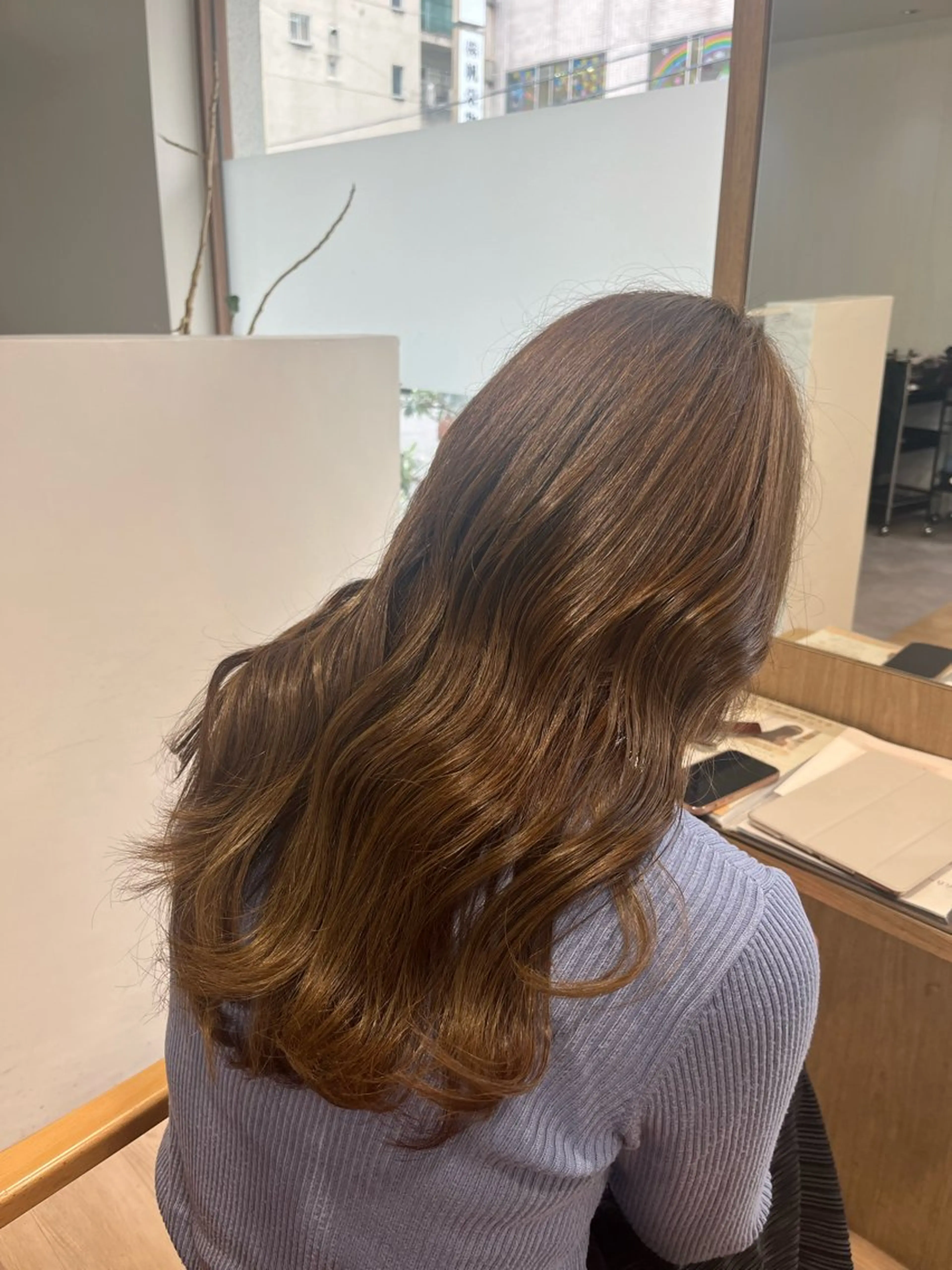 カラー 金山/栄 伊藤菜々夏のヘアスタイル