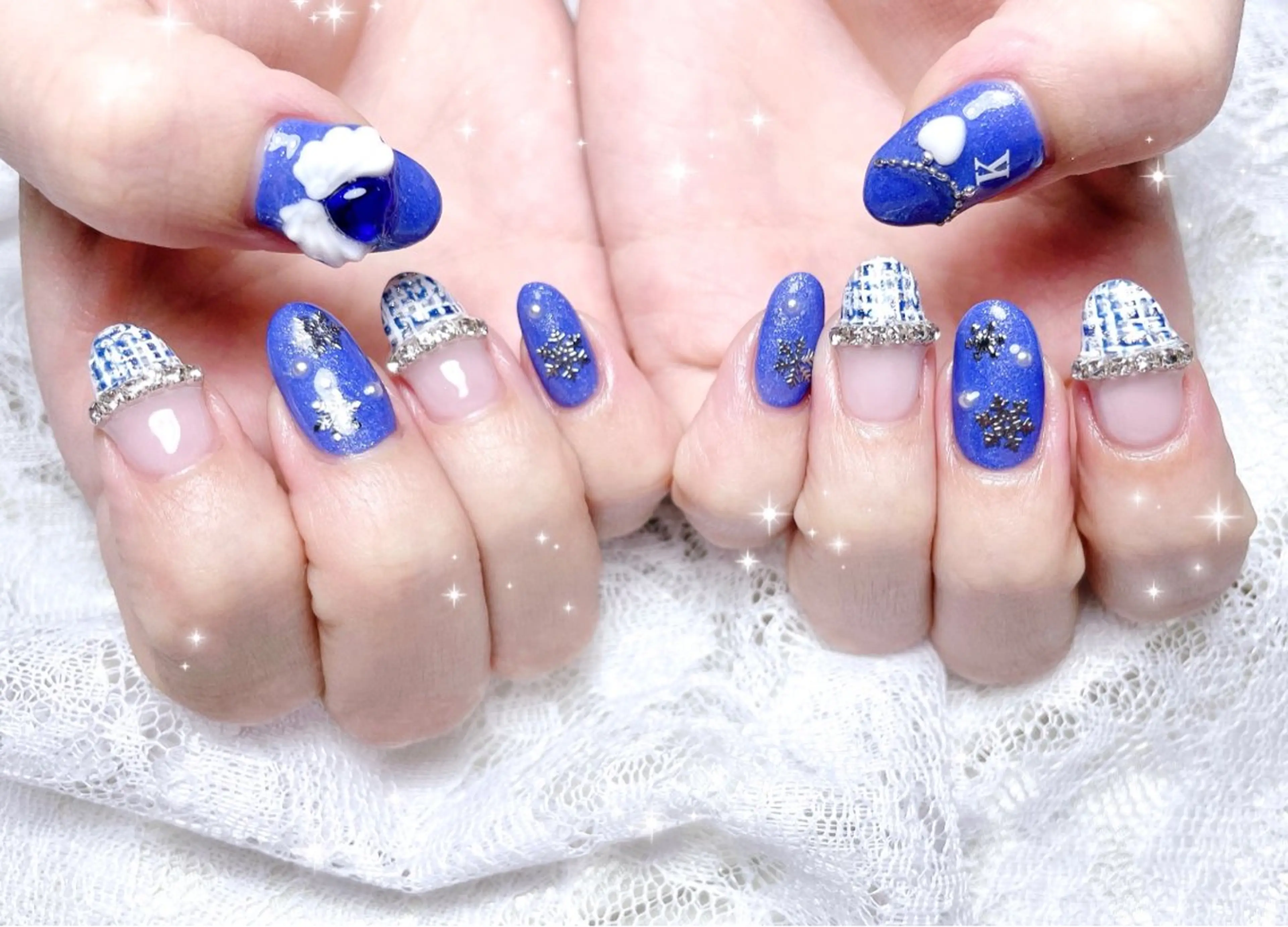ネイル アートネイル ハンドネイル FLARE NAIL フレアネイルのネイルデザイン