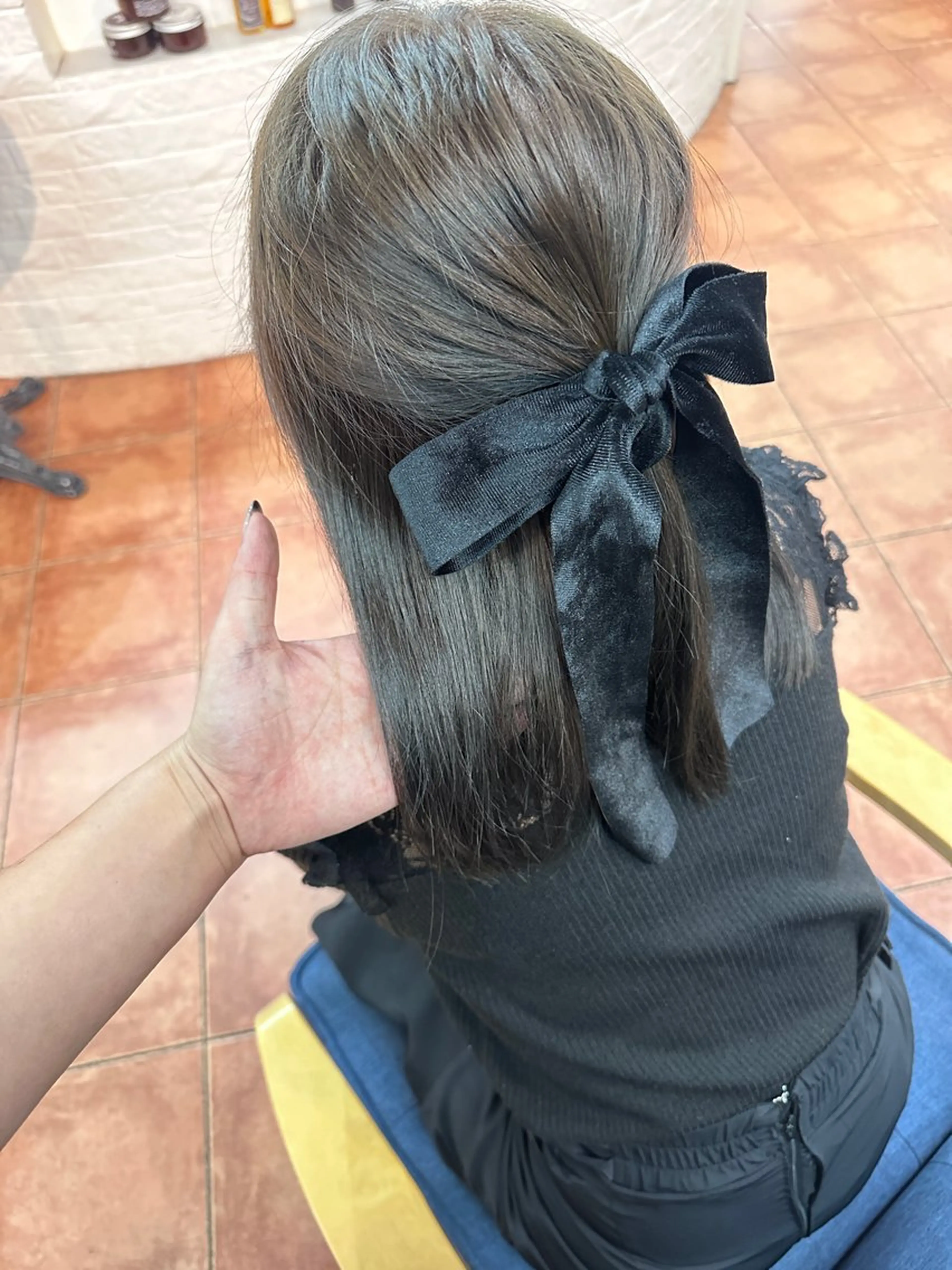 ロング 韓国風ヘア ロング オルチャンヘア 髪質改善カラー/ /表参道/こはるのヘアスタイル