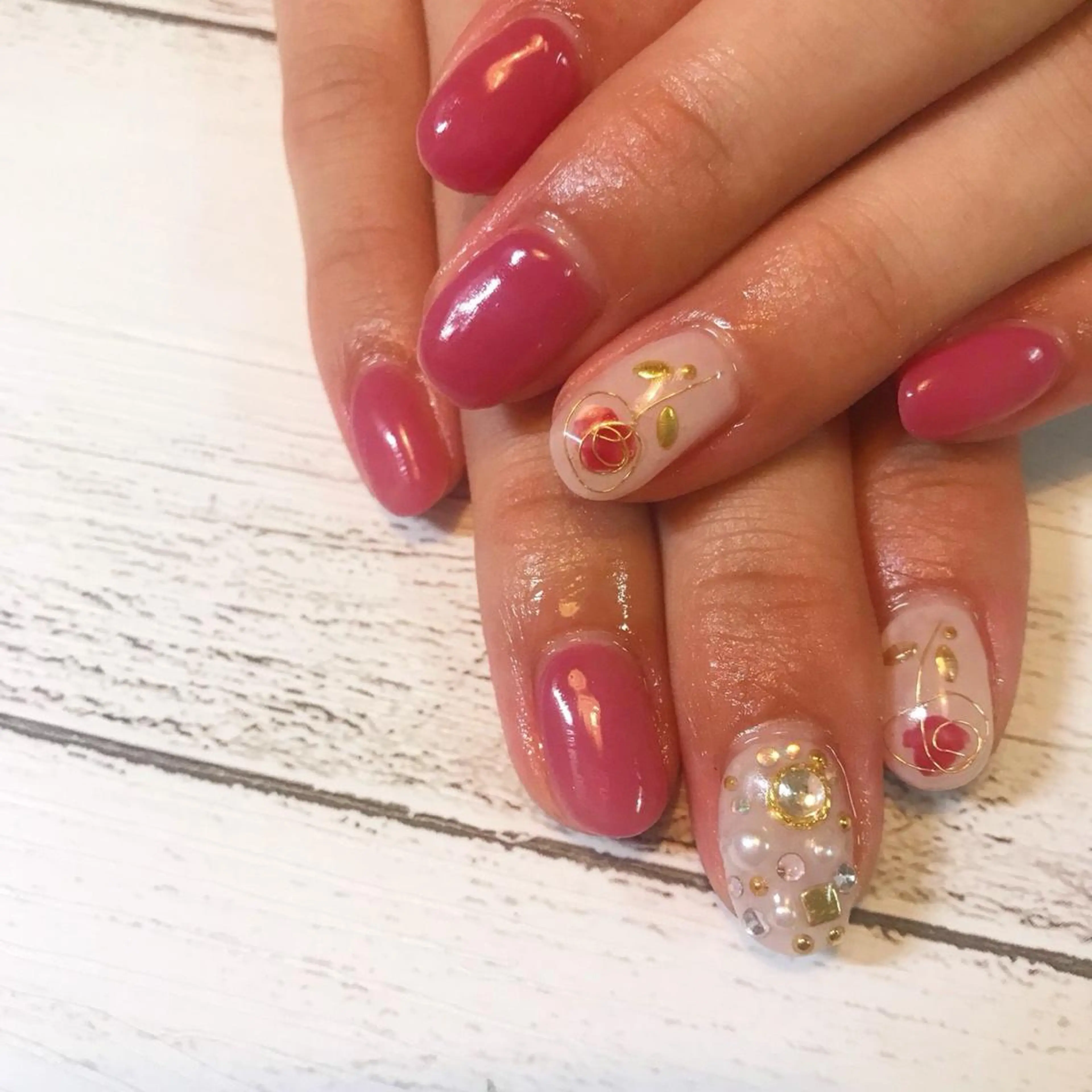 ネイル アートネイル ハンドネイル GéRanium Harukaのネイルデザイン