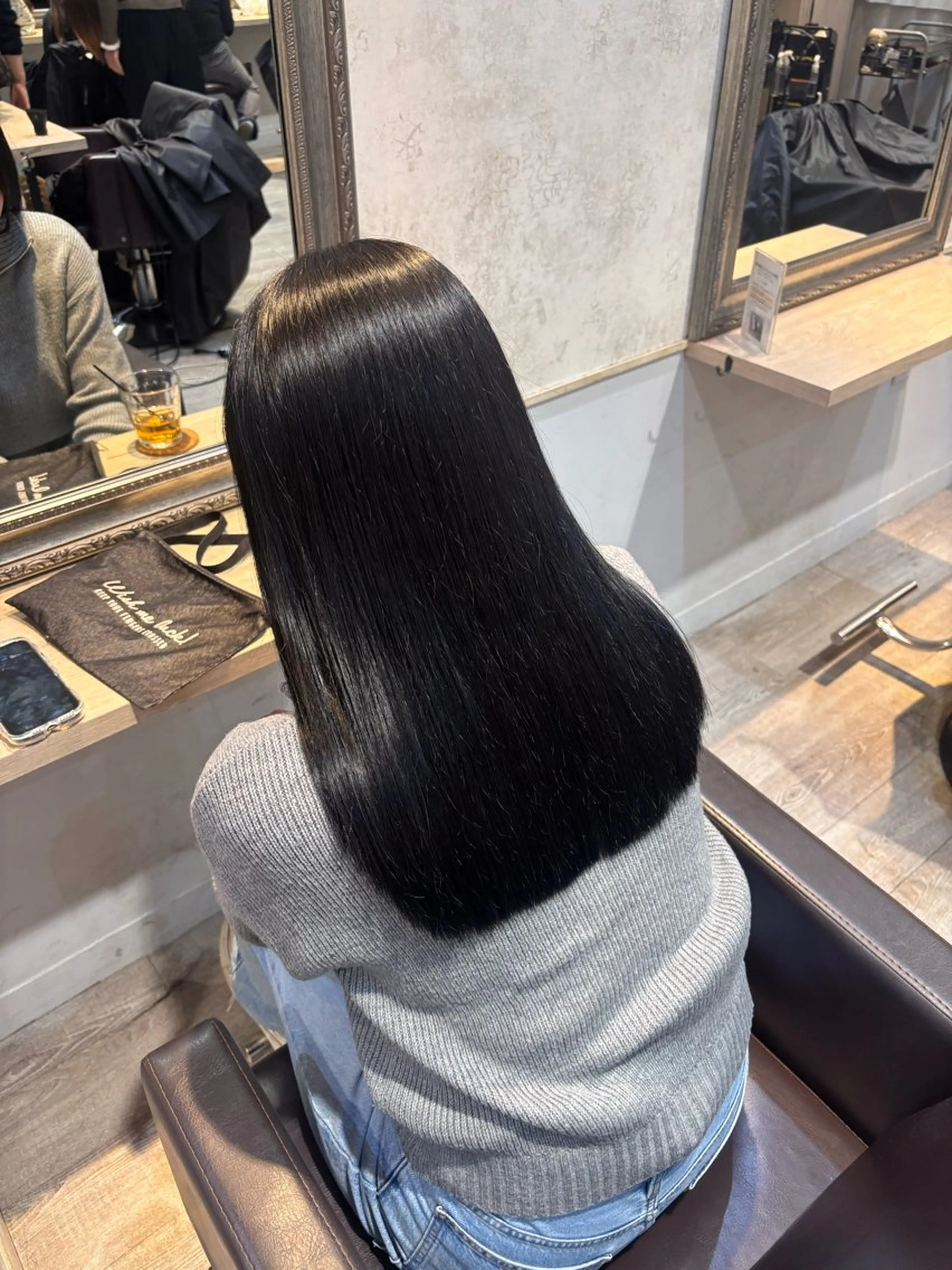 ロング 髪質改善 トリートメント ヘアカラー momoka ⠀のヘアスタイル