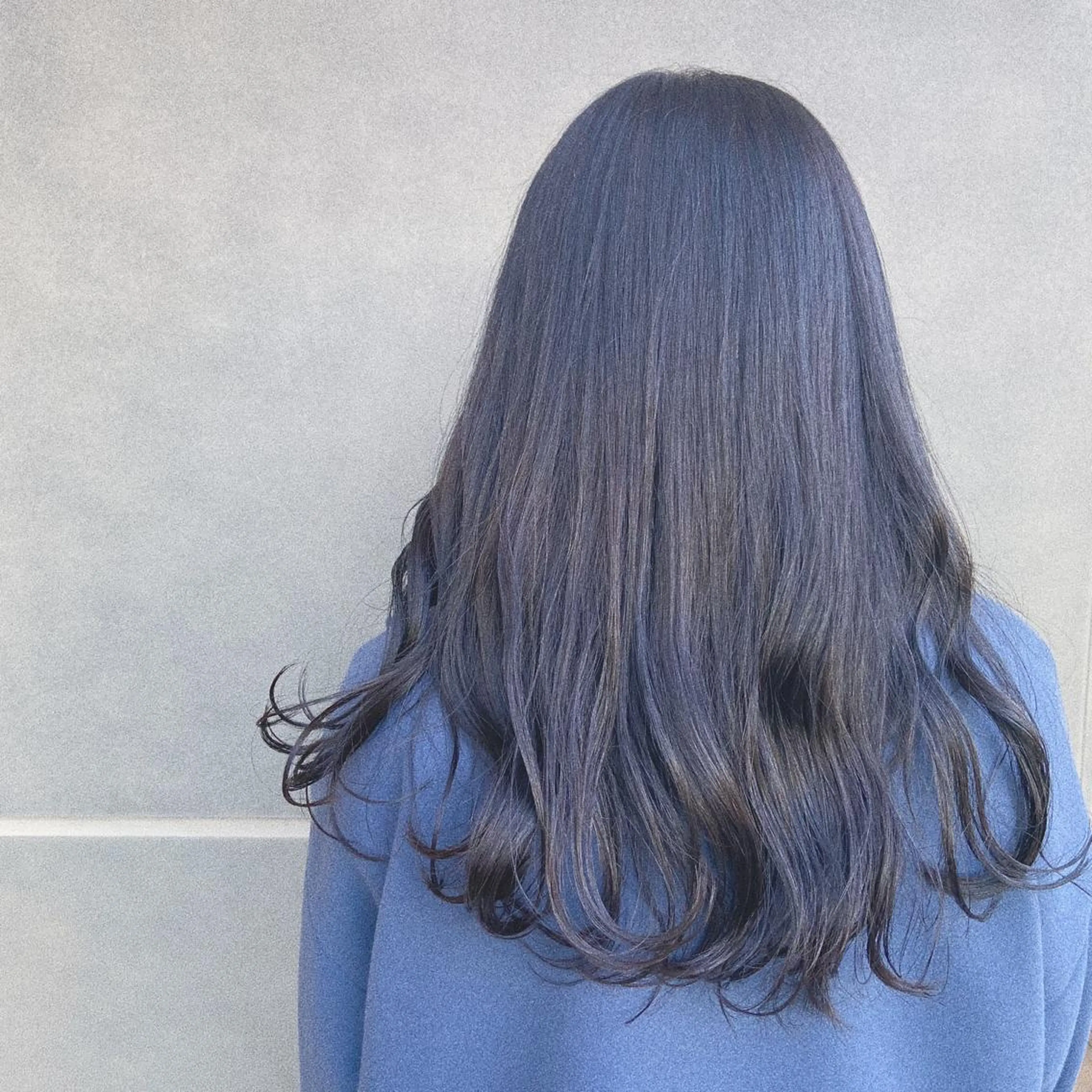 ロング カラー PULSE yokohama所属・横浜駅/韓国レイヤー カット/髪質改善のヘアスタイル