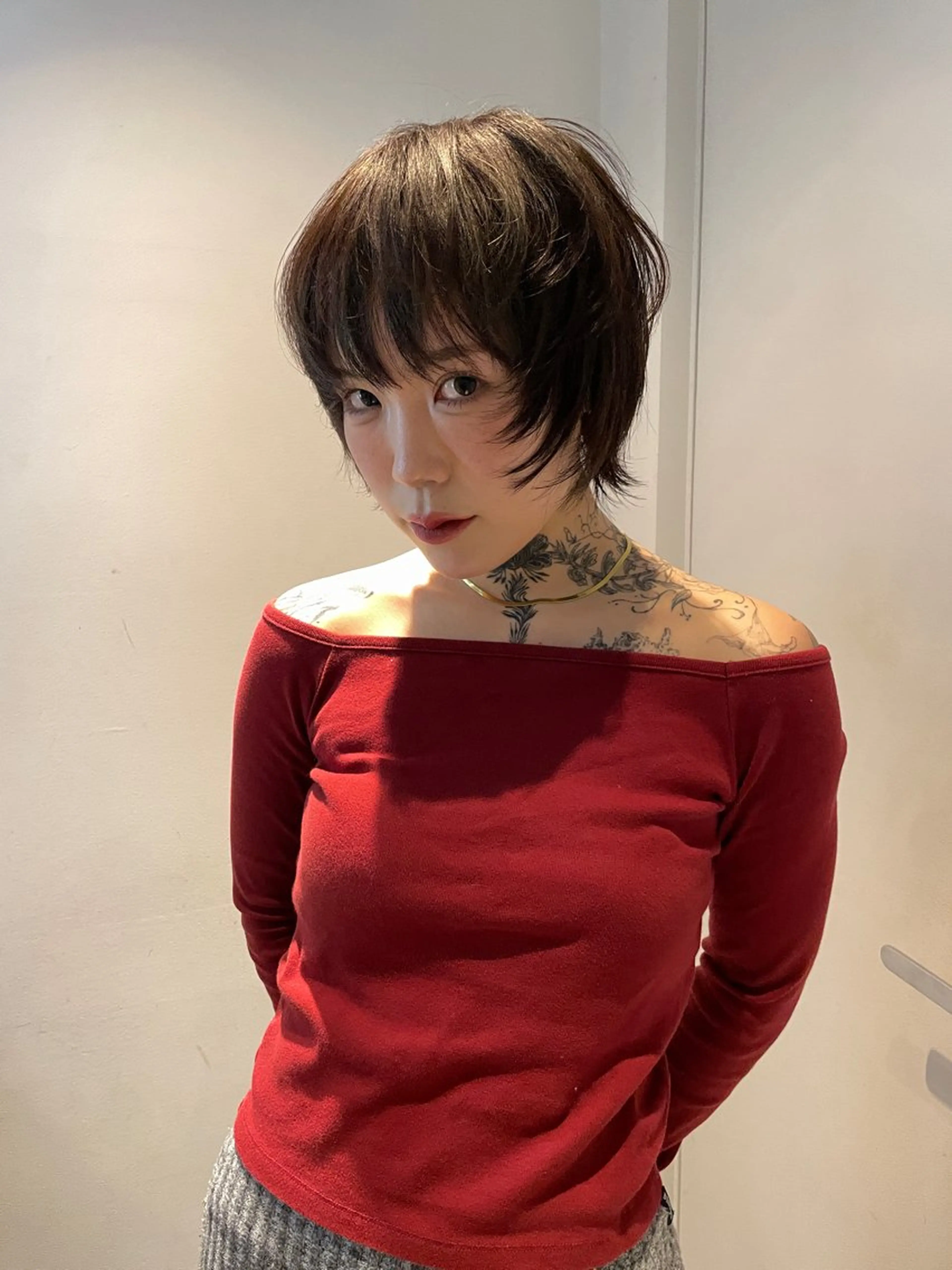 ショート ヘアカラー luxe所属・luxe表参道 Aoiのヘアスタイル