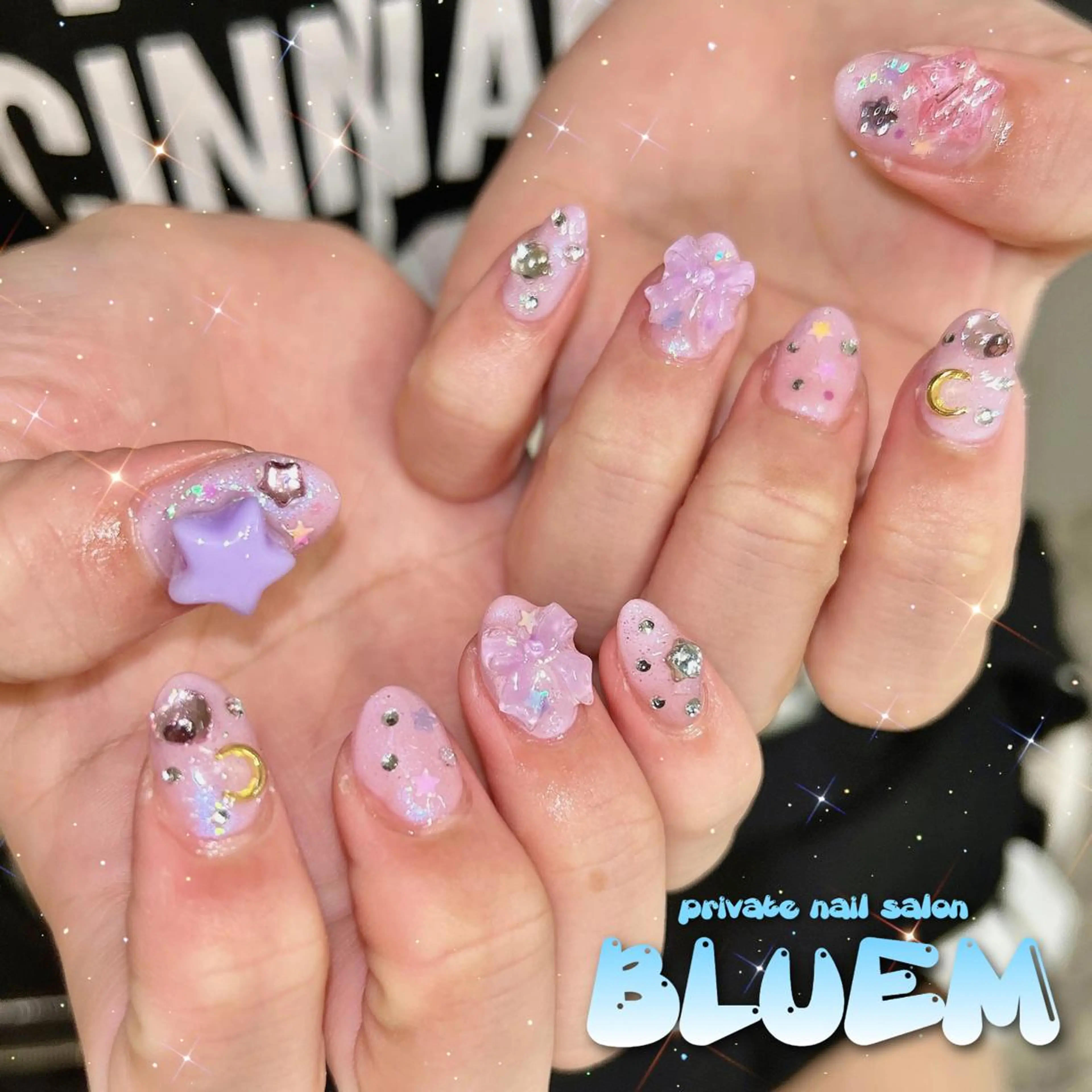 ネイル ハンドネイル BLUEM なな🐶のネイルデザイン