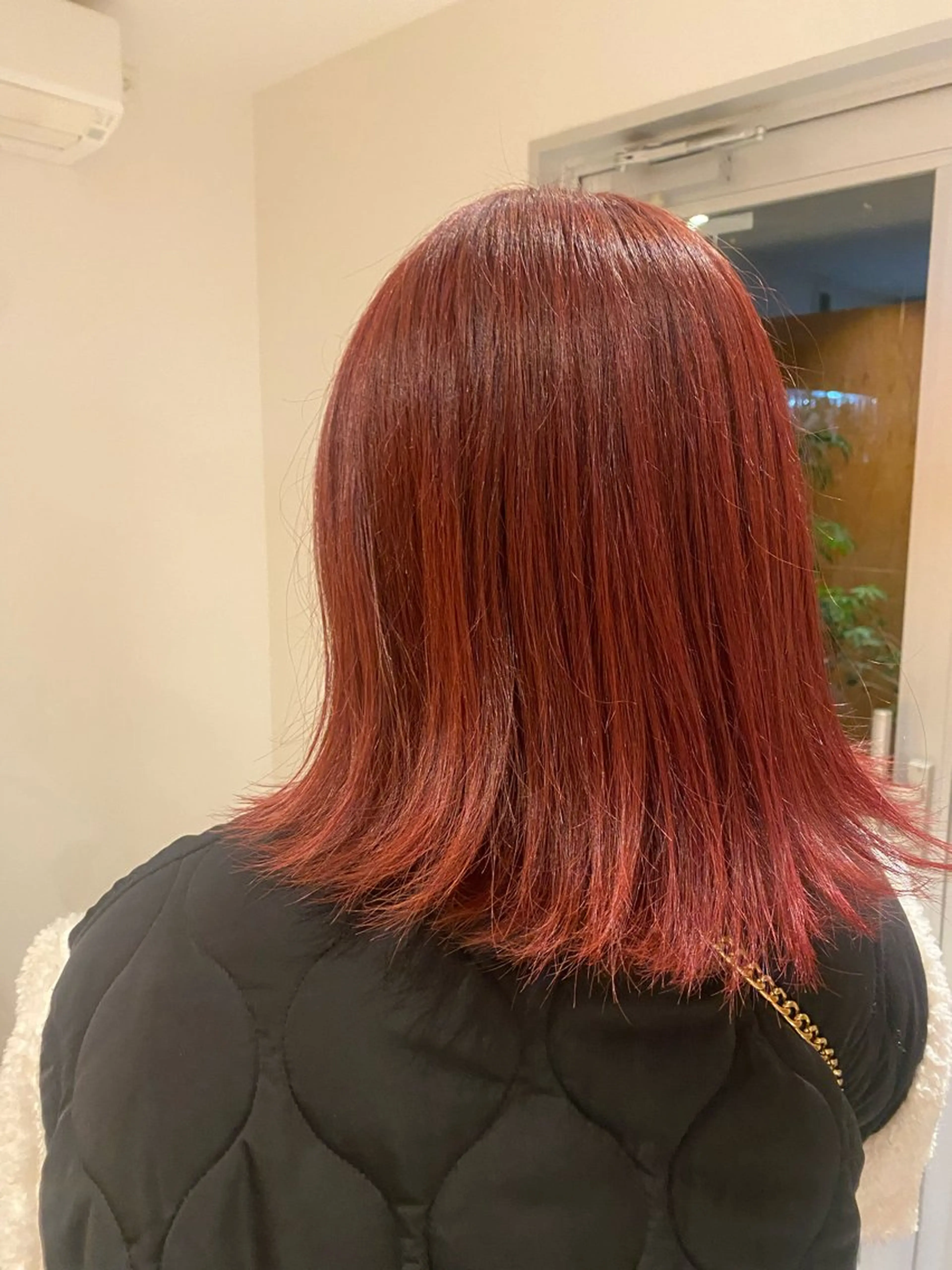 カラー ブリーチ ブリーチなしカラー ピンクカラー 🕊️小顔カット 暖色系🍒/偉楓のヘアスタイル