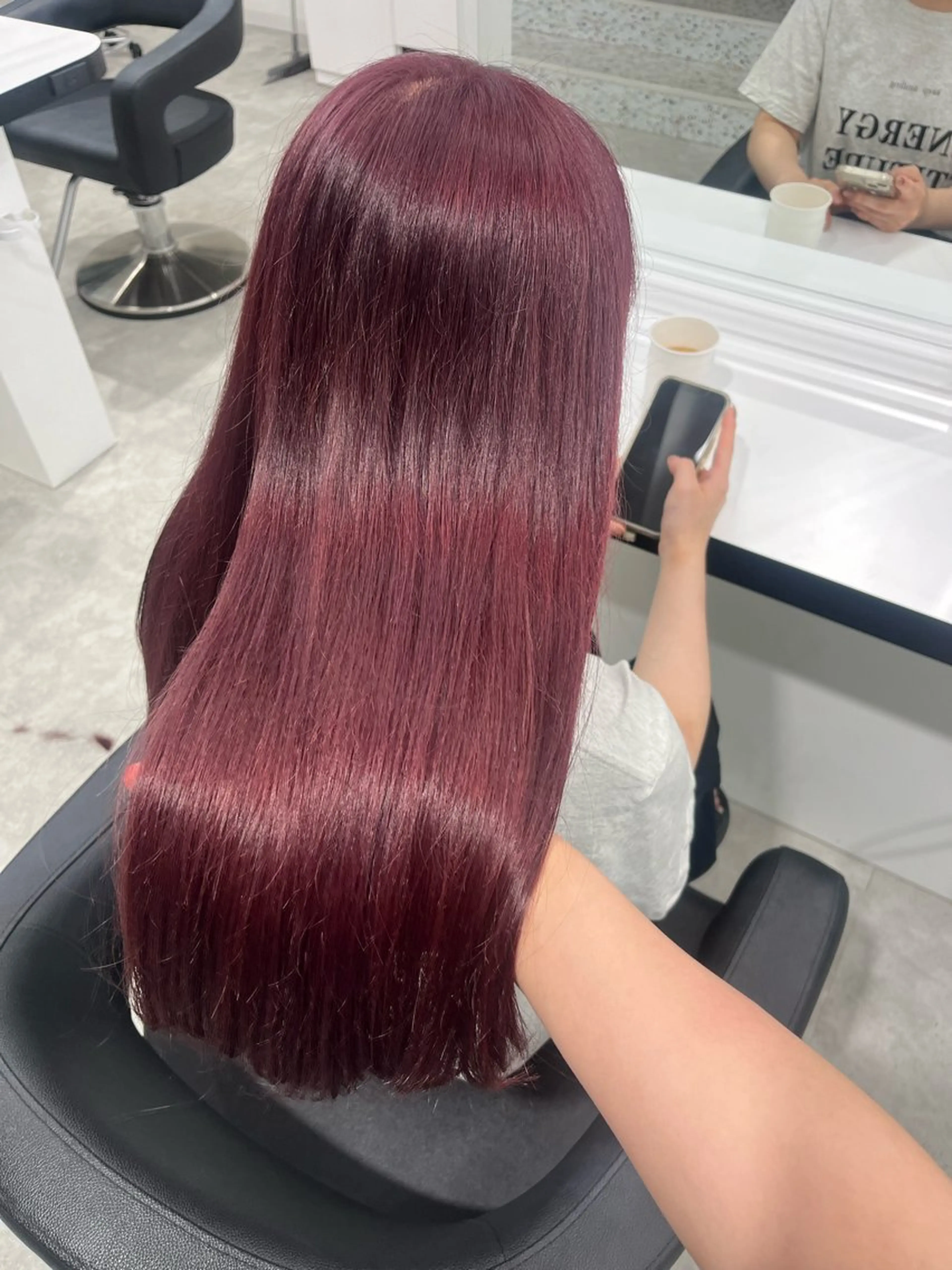 ロング カラー みう/仙台/暖色/ 艶髪/顔周りカット/のヘアスタイル