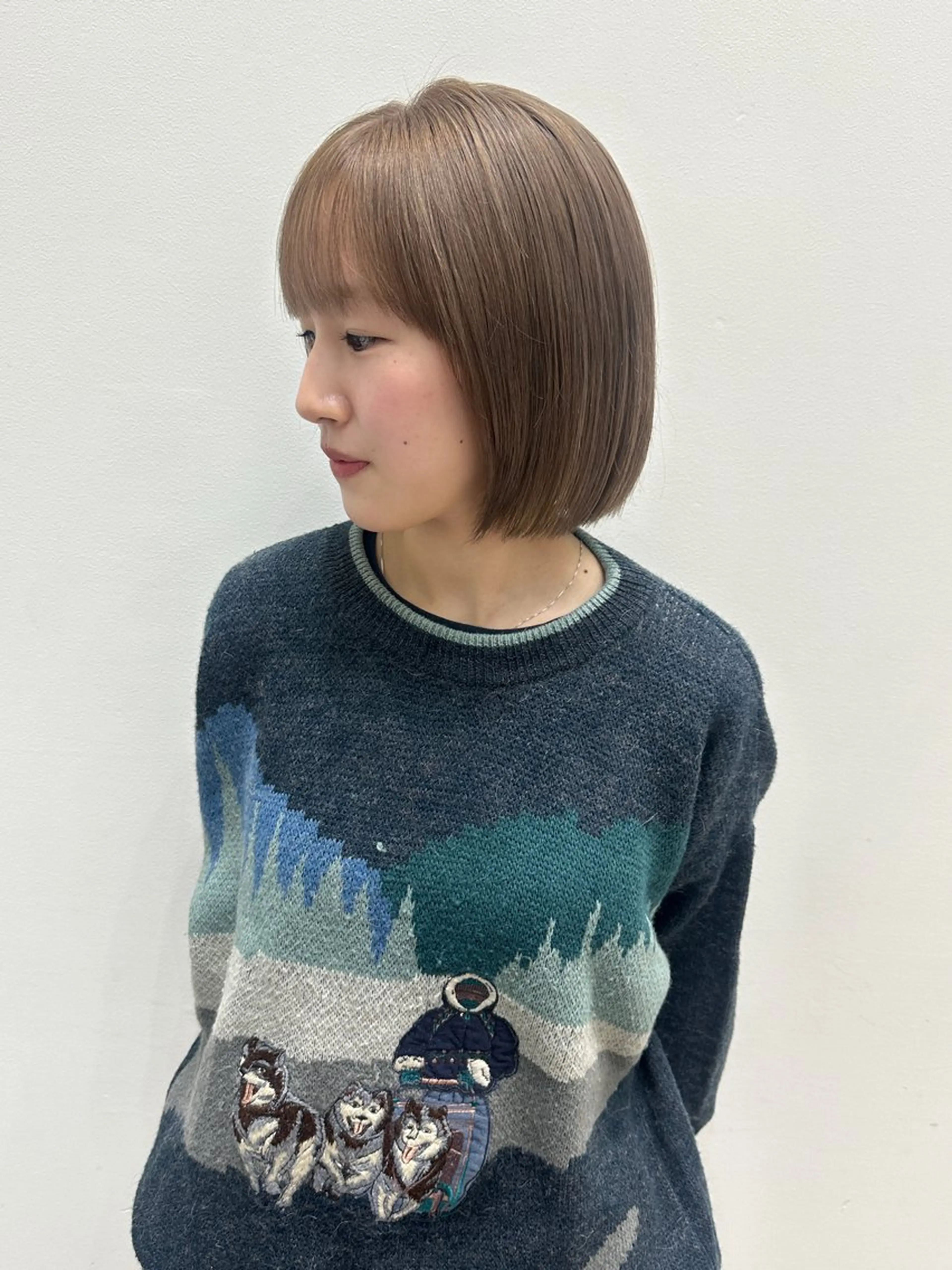 ショート カラー ヘアカラー トリートメント recipe 黒木 彩那のヘアスタイル