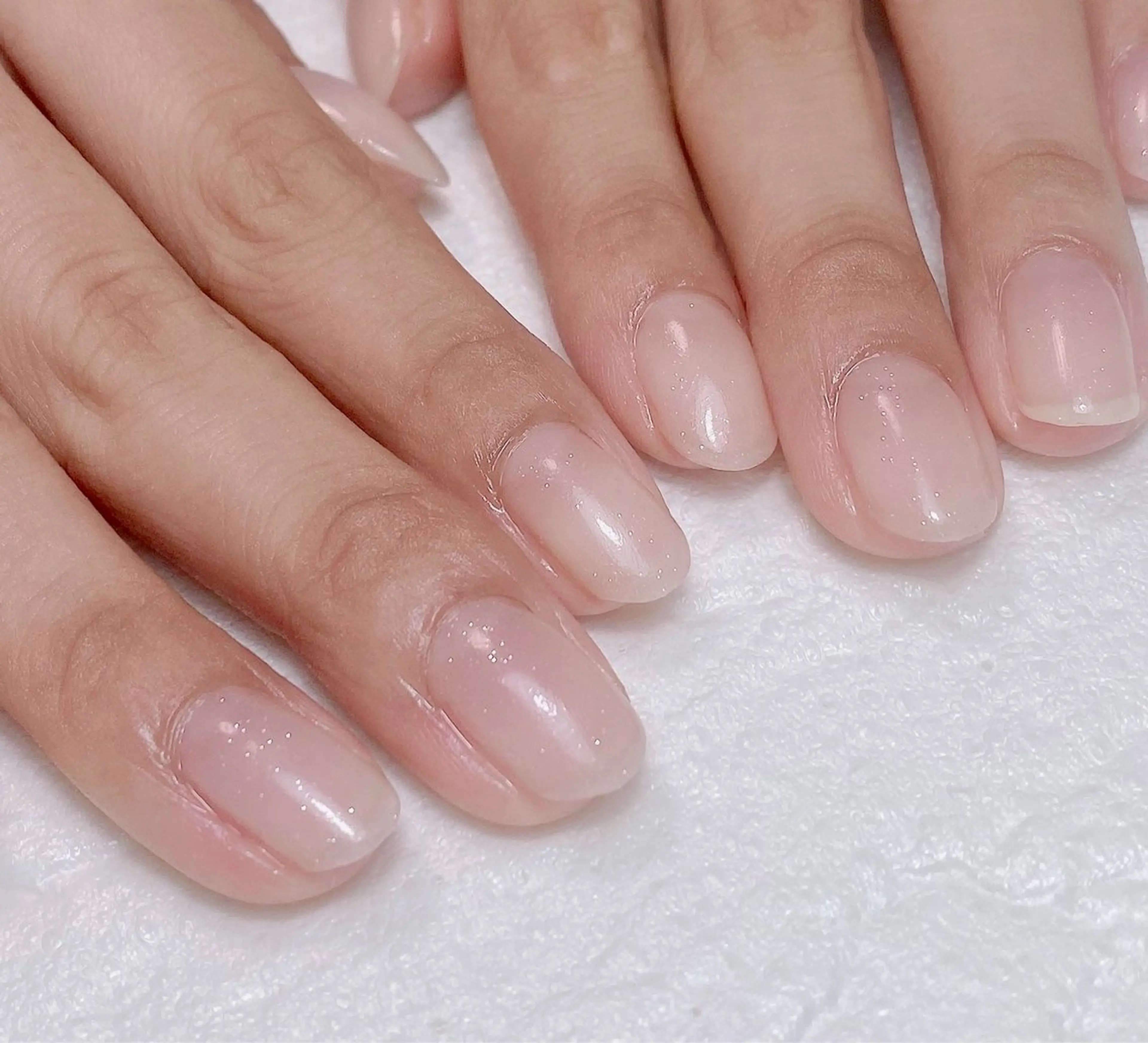 ネイル ピンク シンプルネイル Nail Salon K 🧸美爪育成のネイルデザイン