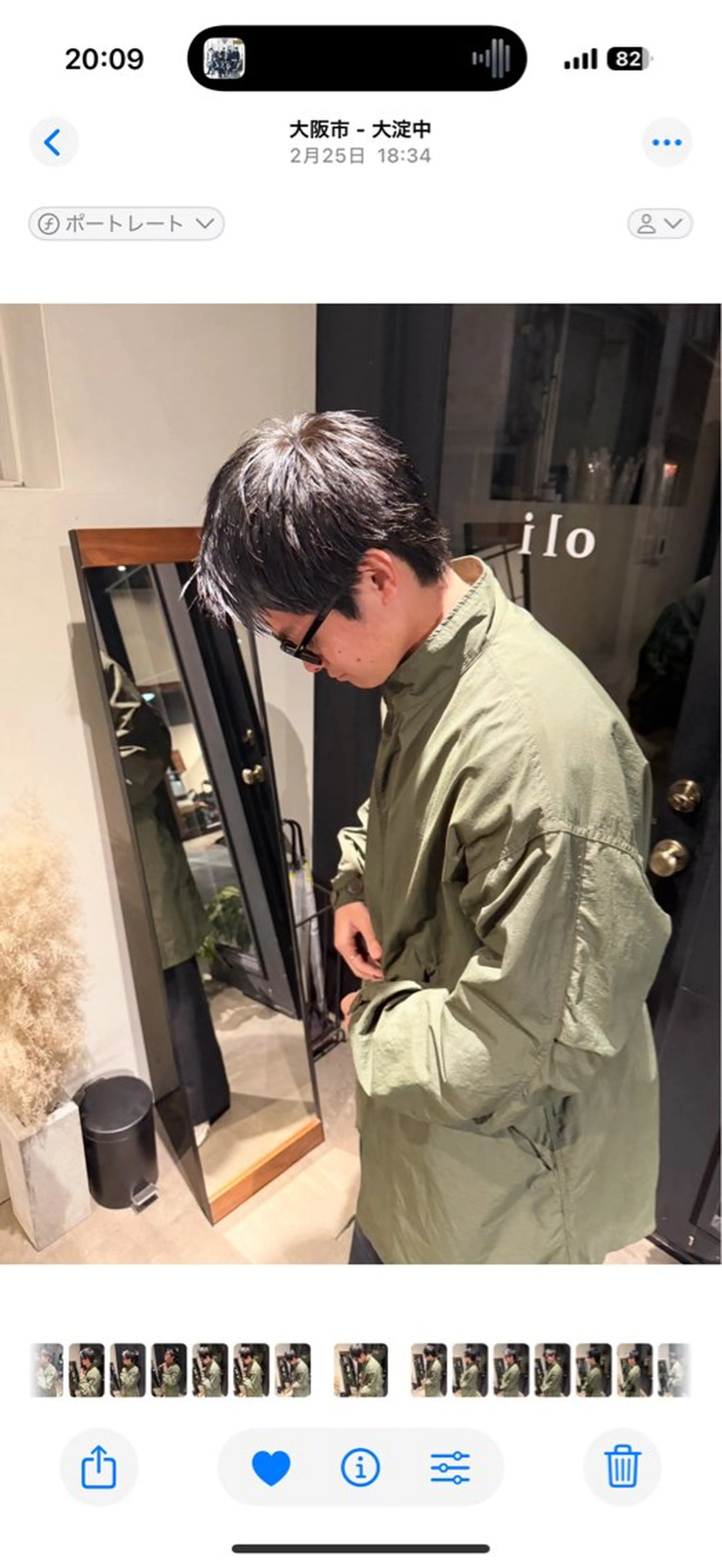 naturalなmen's cut🥾の写真