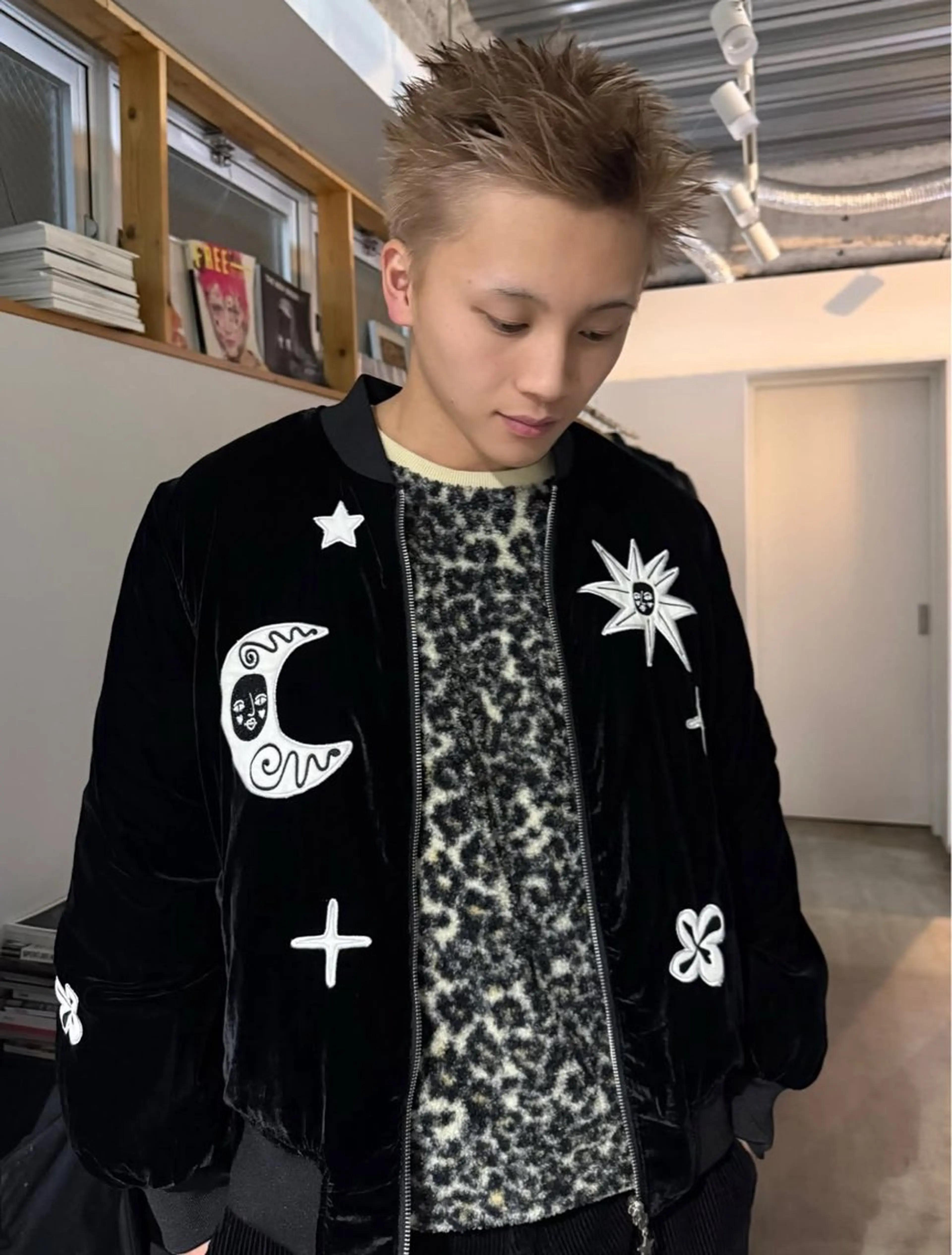 ショート ハイライト ショートヘア ツイストパーマ カット ヘアカラー PARKiiiNG 大阪心斎橋/ブリーチのヘアスタイル