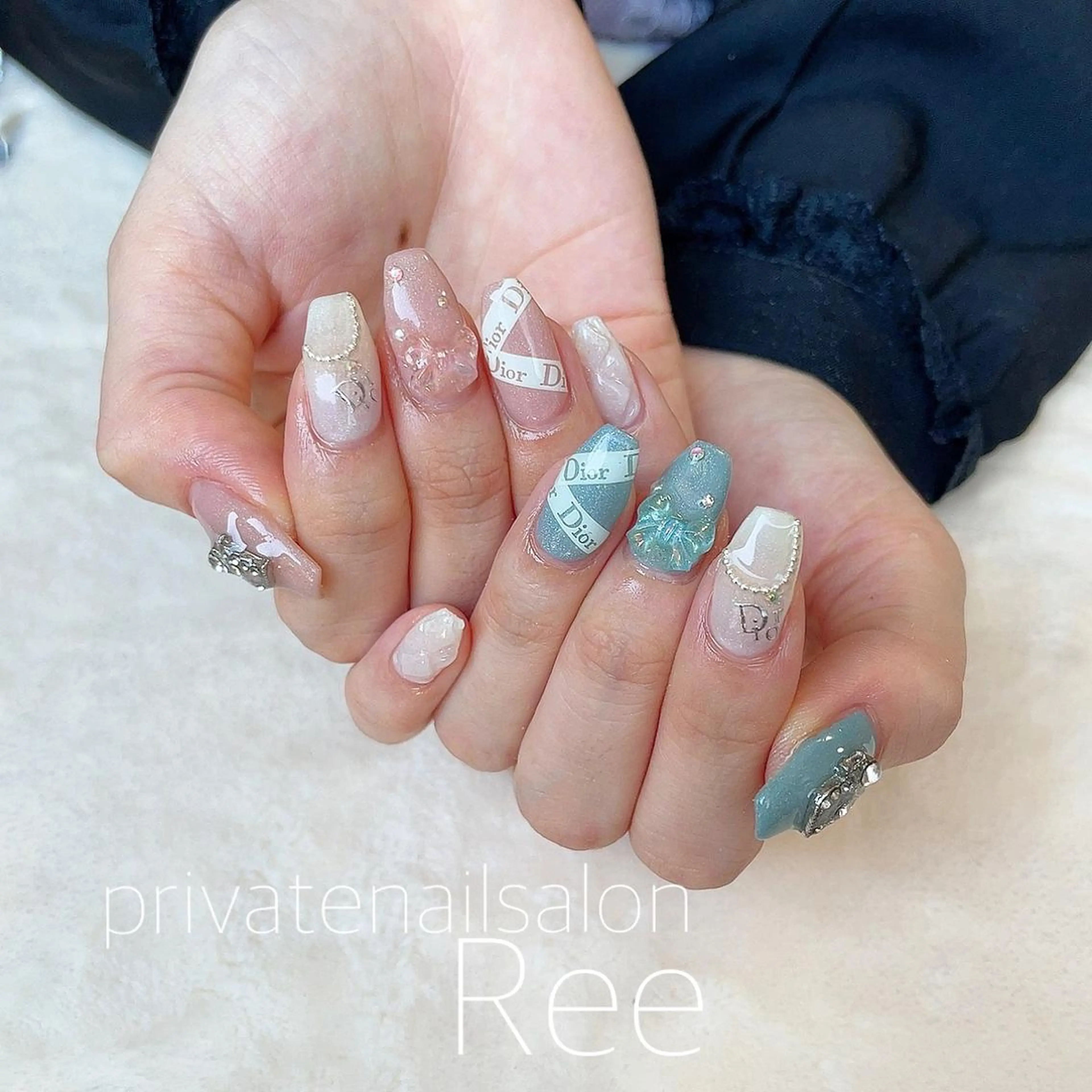 ネイル 知花 梨花のネイルデザイン