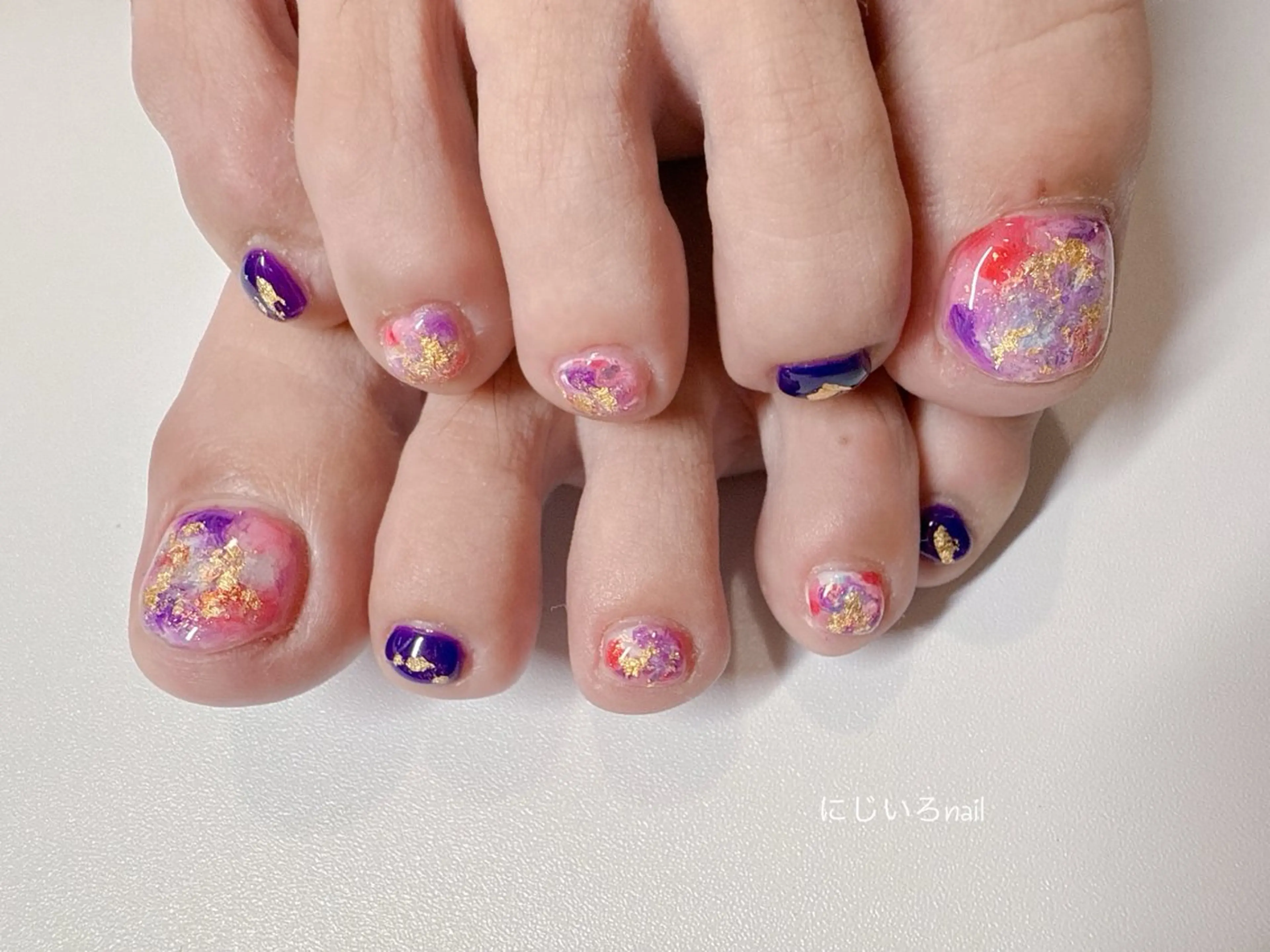 ネイル にじいろ nailのネイルデザイン