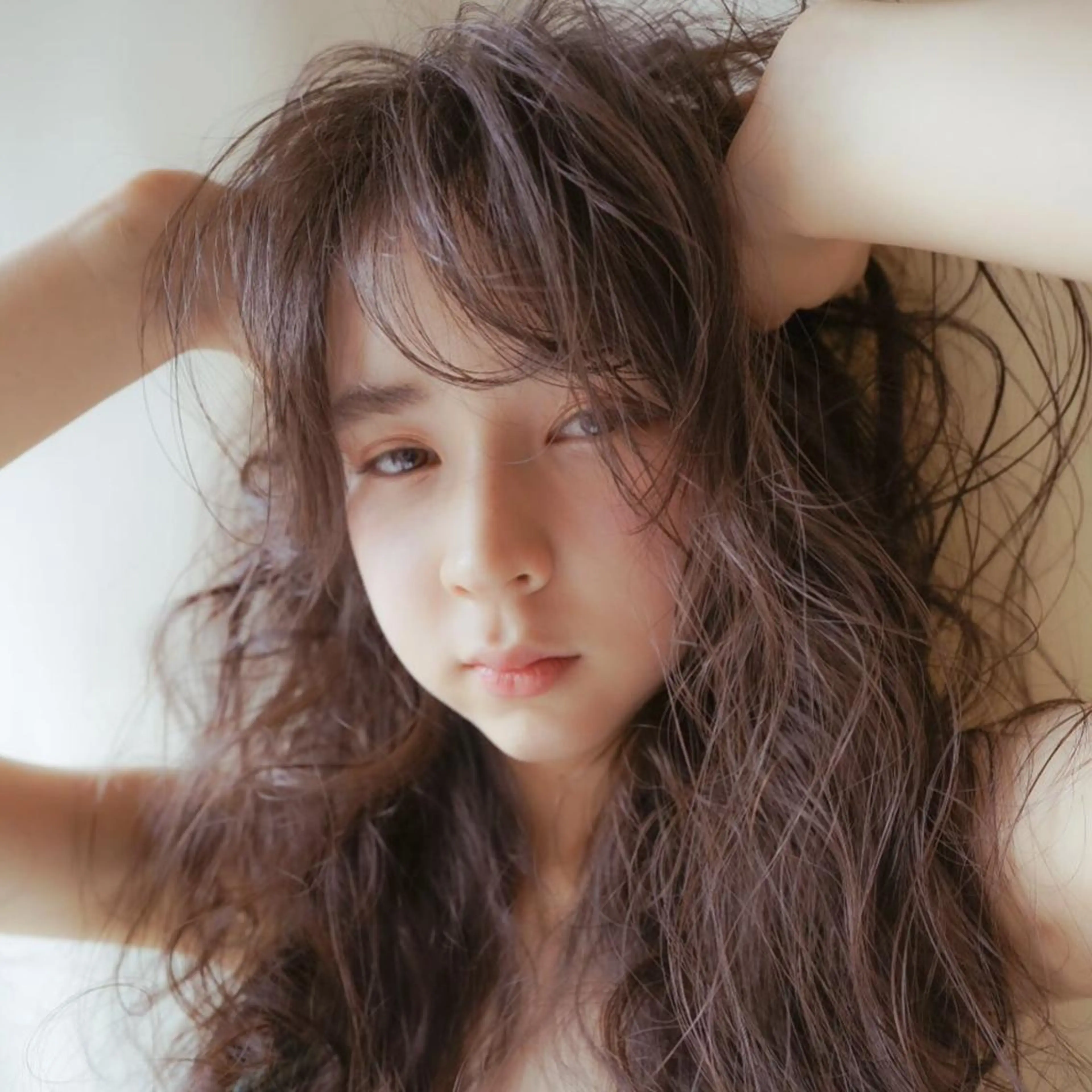 🎡ゆる巻き風🎡スタイリングが楽になる💗ケアコスメパーマ＋デザインカット＋One step TR　🏷️12,000の写真