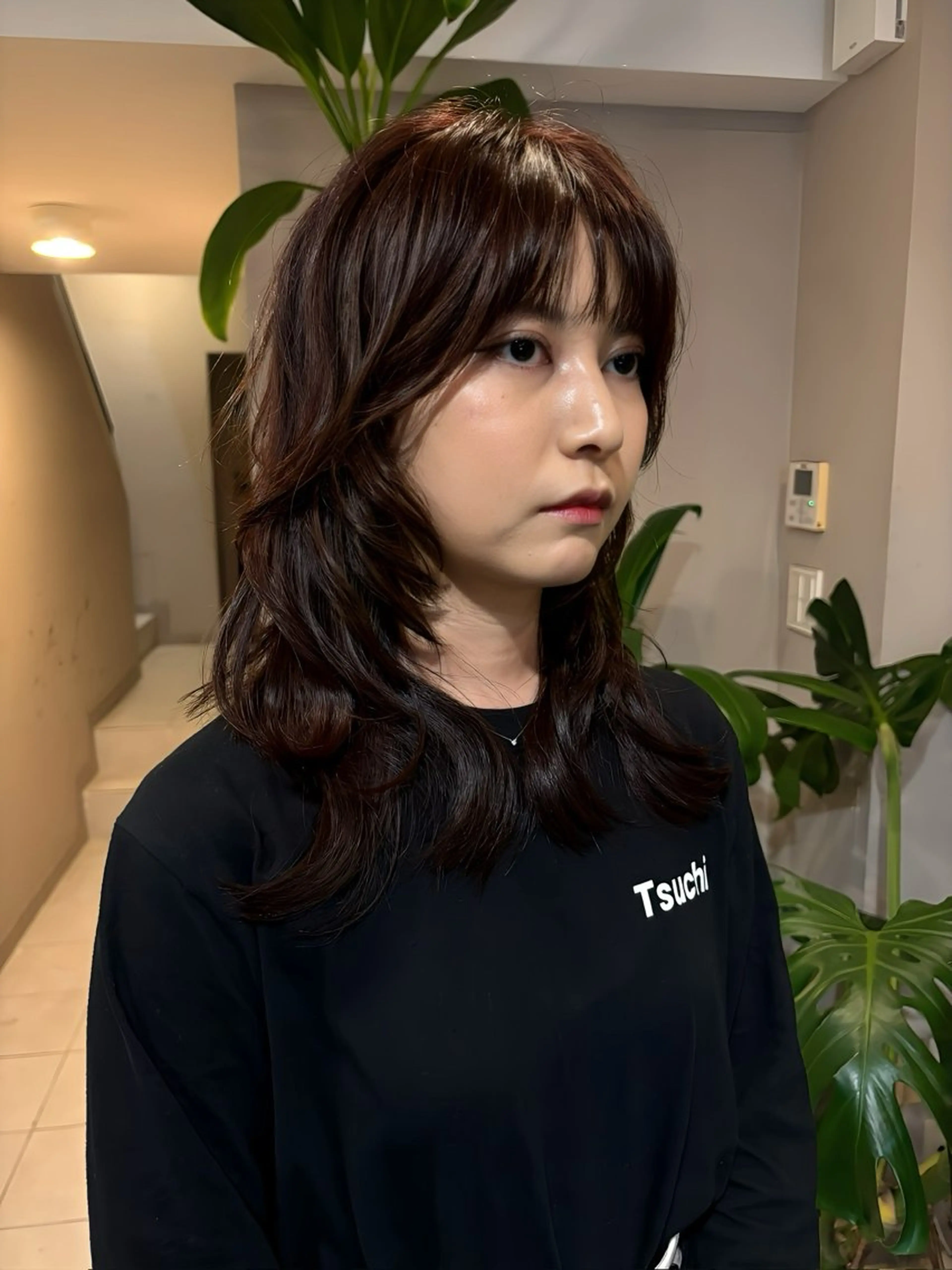 似合わせカット＋フルカラーの写真