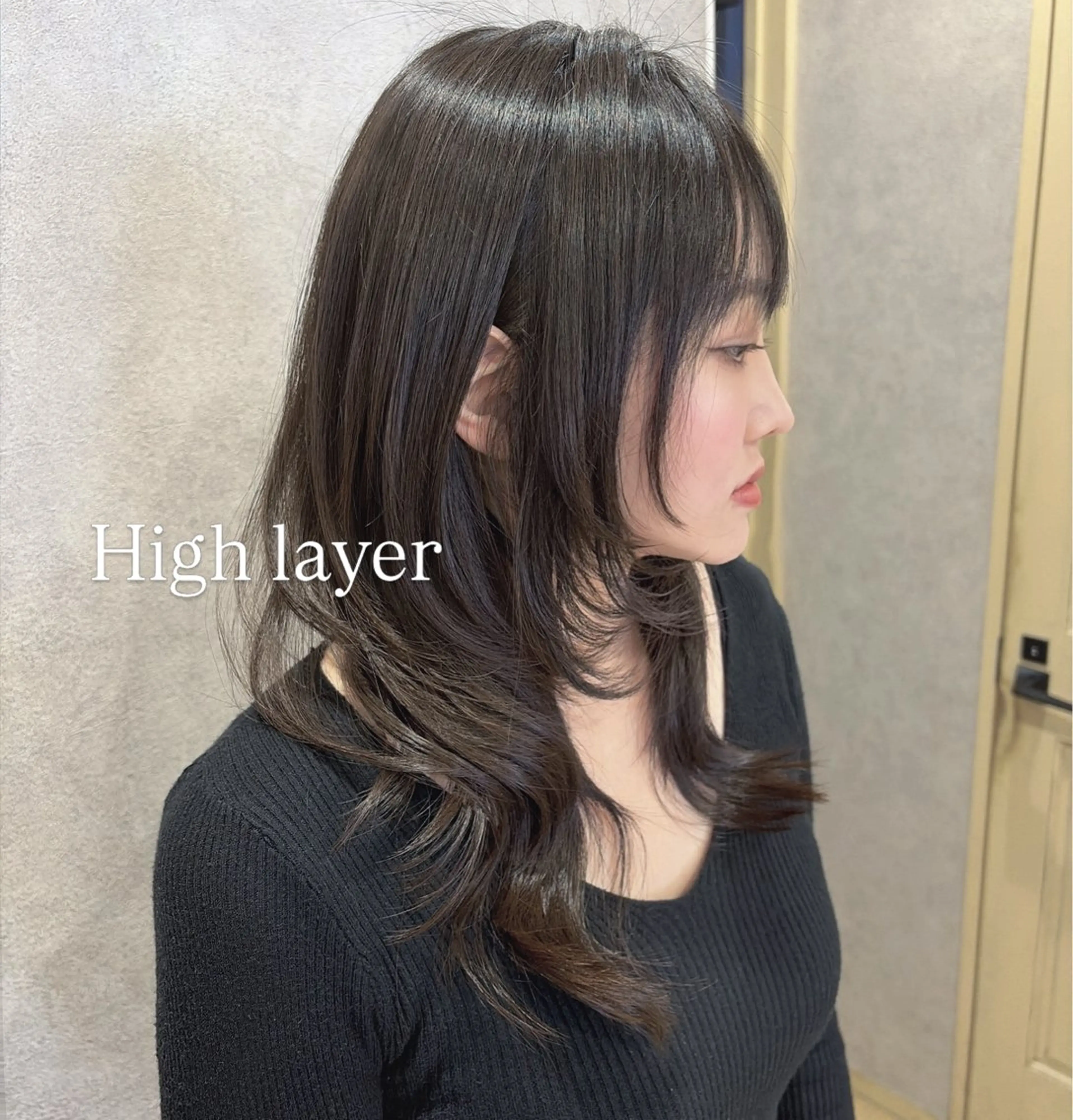🌈新生活応援ミニモ限定🌈カット💇‍♀️＋艶カラー＋トリートメント【レイヤー/髪質改善/透明感カラー】の写真