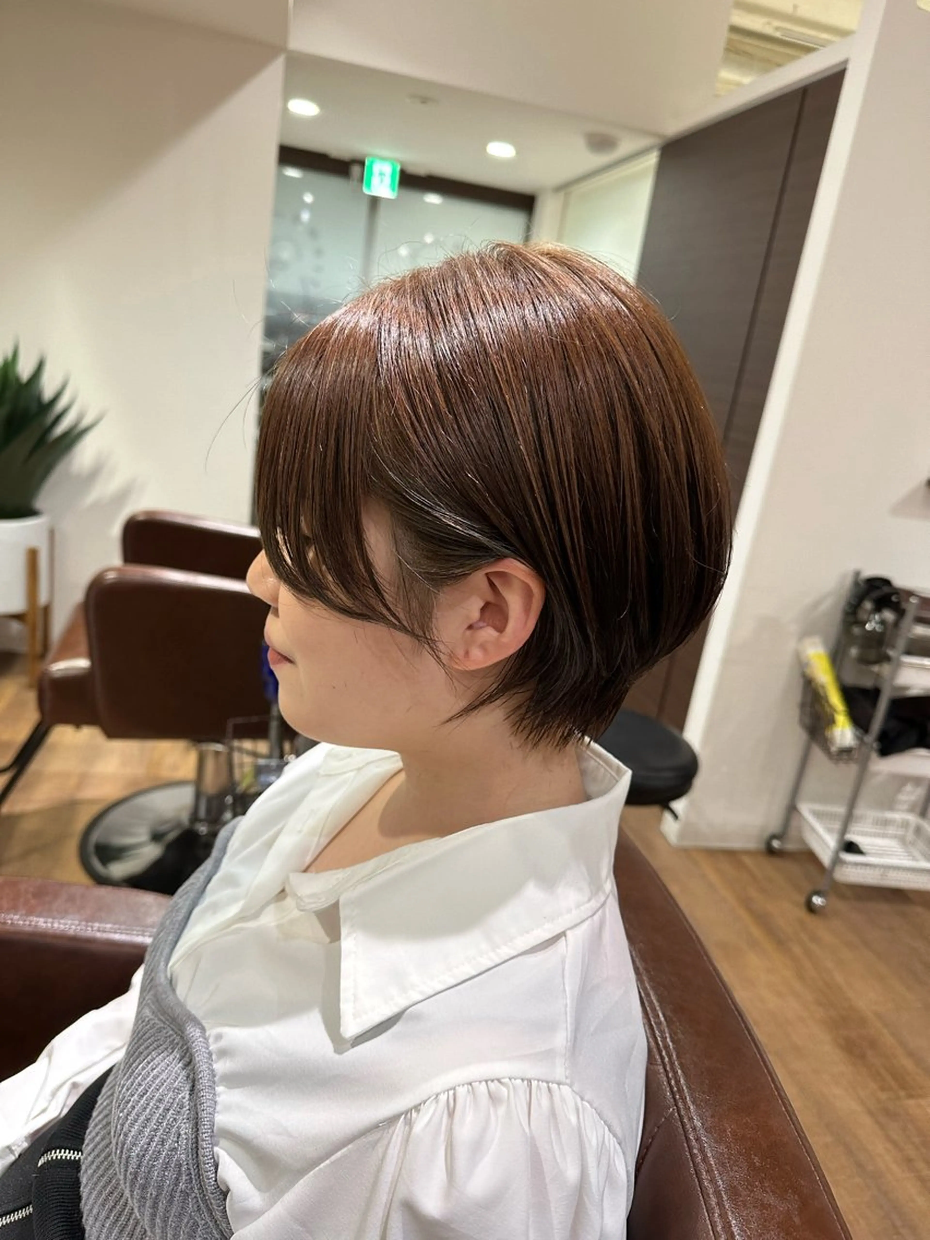 ショート ショートヘア trewa【トレワ】所属・縮毛矯正/ショート /伊藤はるかのヘアスタイル