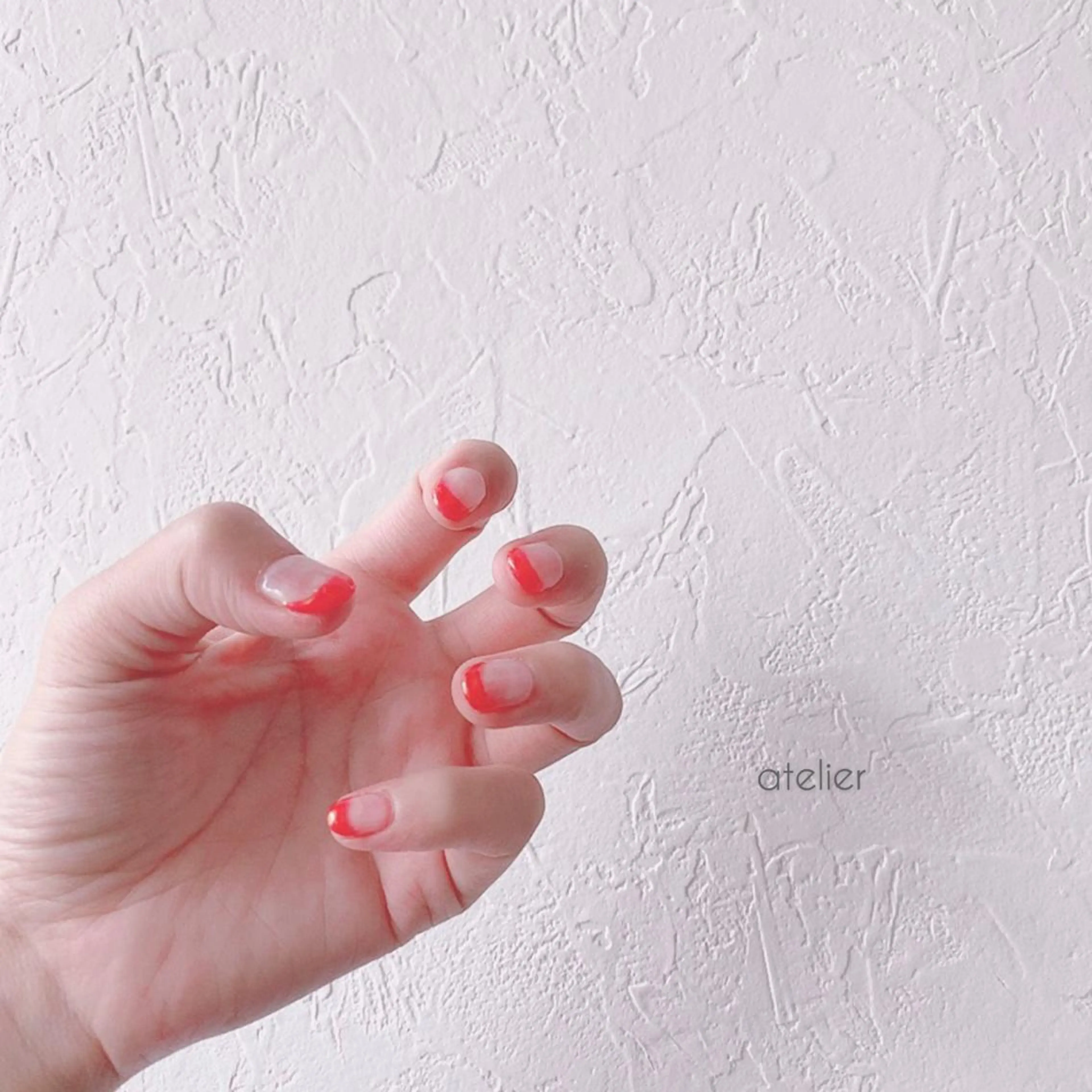 ネイル フレンチネイル atelier -02tsuboのネイルデザイン
