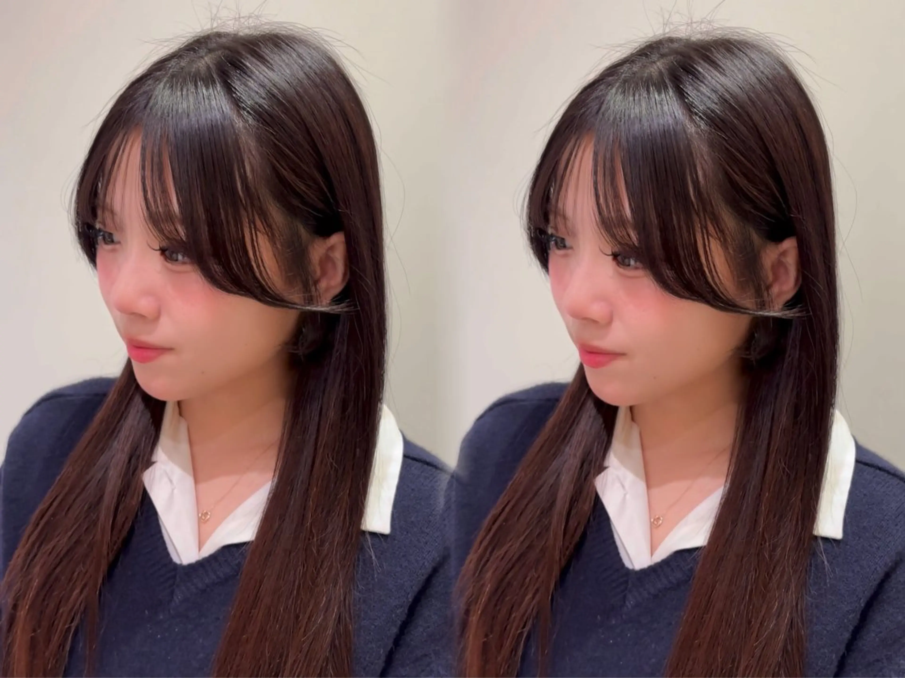 【学生さん~U25限定】似合わせ 盛れる 前髪＋お顔周りカットの写真