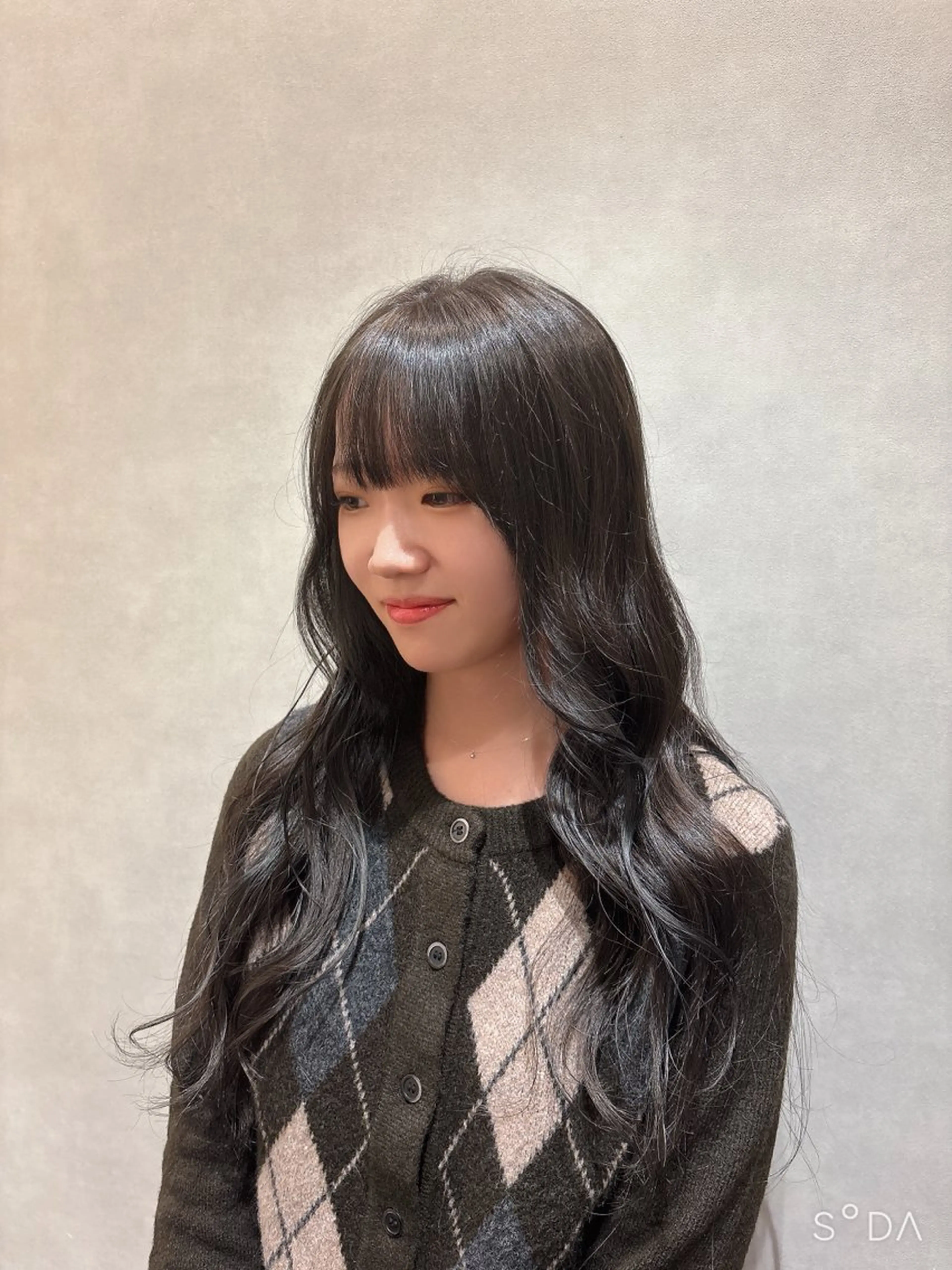 ロング UNCHEL所属・空閑 永知のヘアスタイル