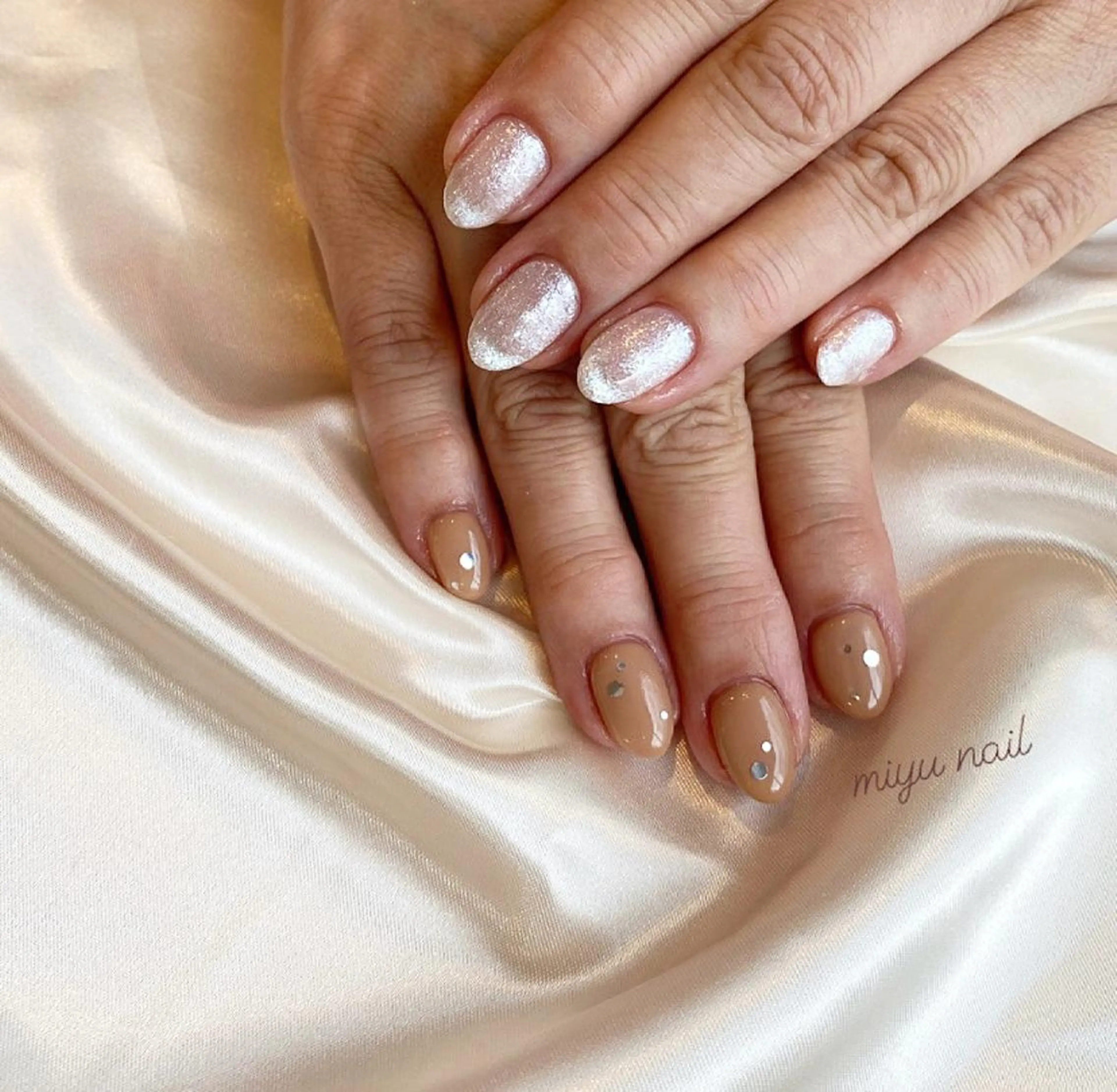 ネイル クリアネイル ハンドネイル oreo salon miyu 池袋のネイルデザイン