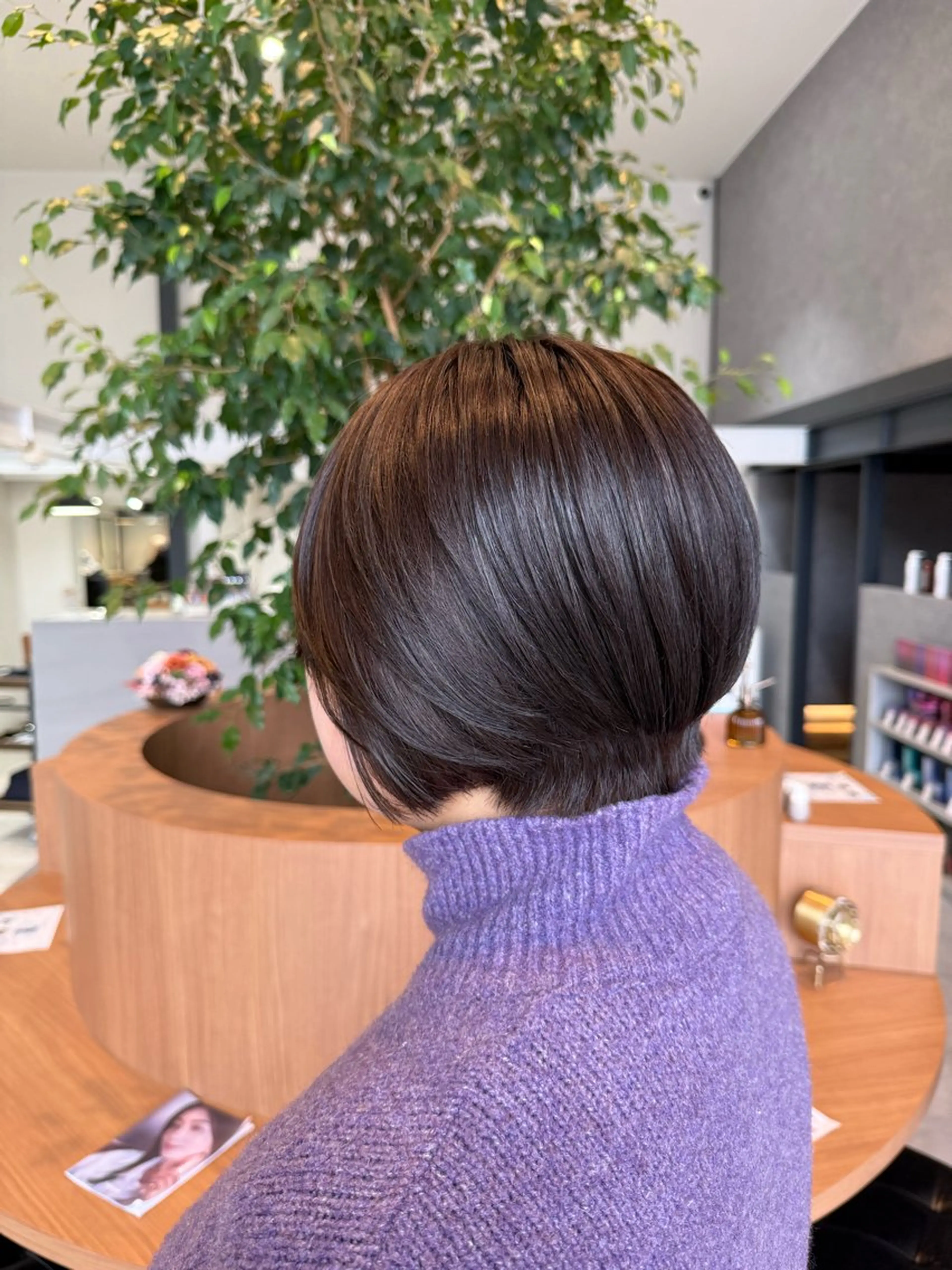 ショート カラー アッシュ アッシュグレー アッシュグレージュ グレージュ ハイライトカラー カット ヘアカラー ayaka |トレンドヘアのヘアスタイル