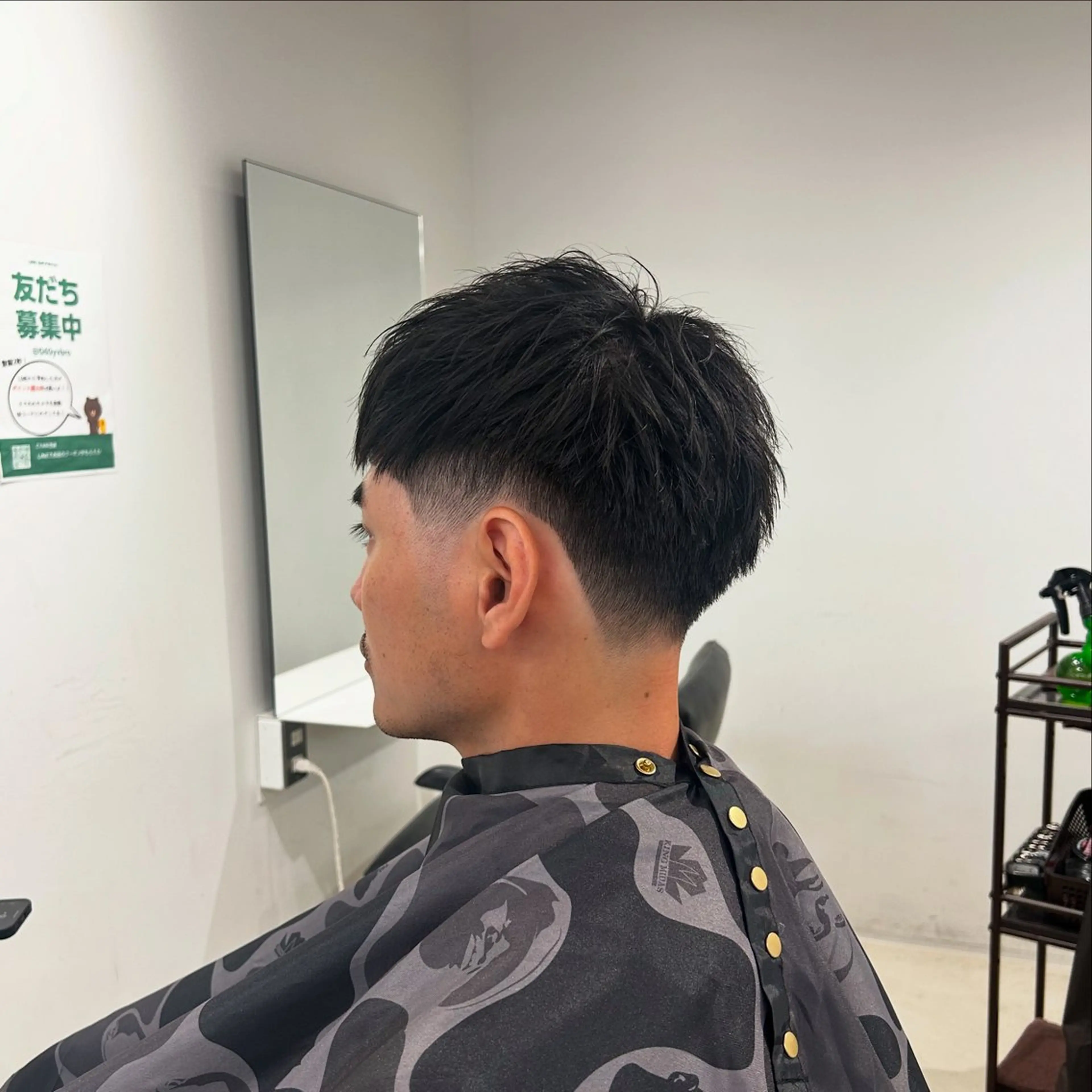 ショート メンズ フェードカット 刈り上げ カット 🏜️HAZUKI メンズ専門🏜️のヘアスタイル