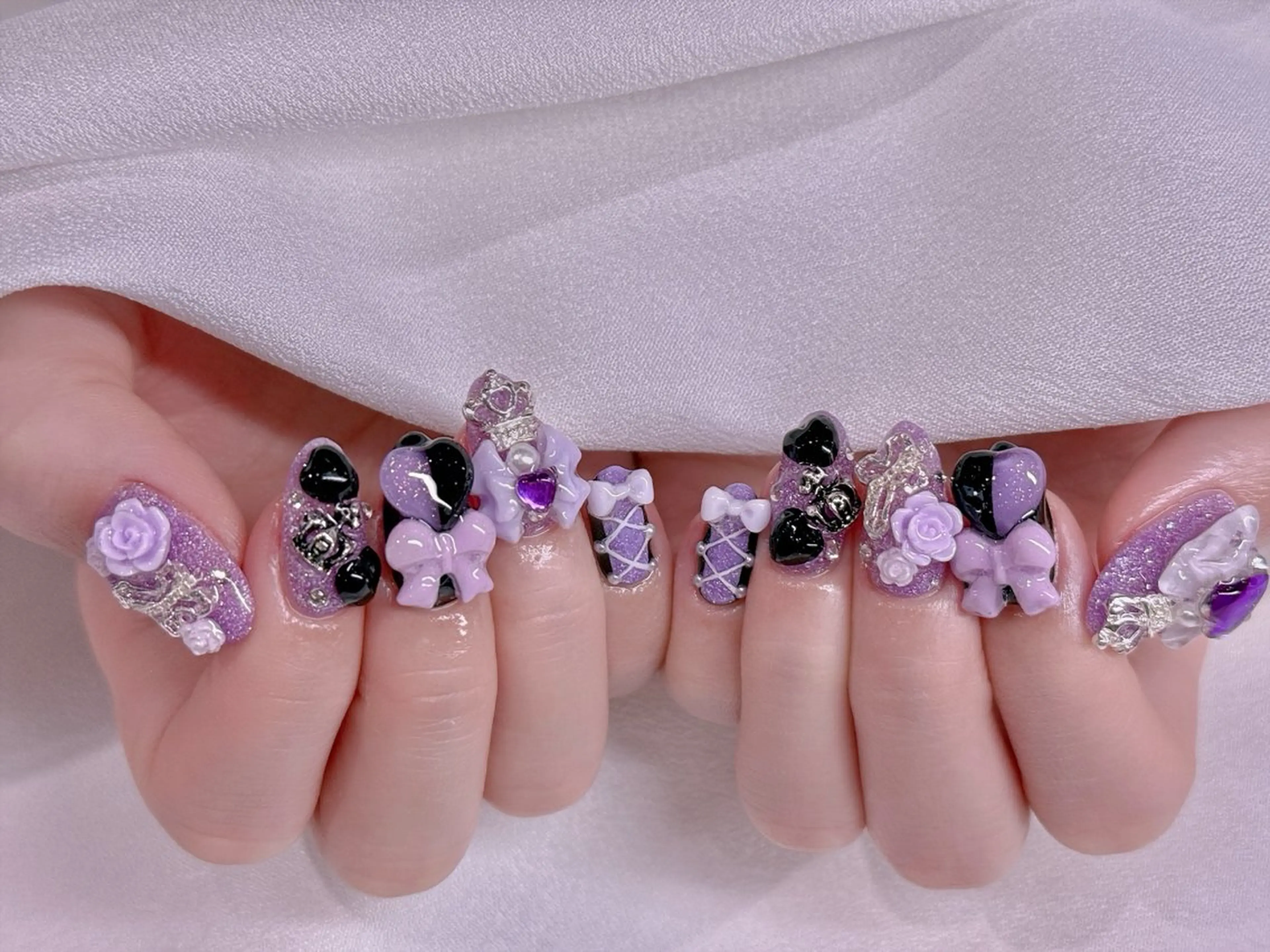 ネイル ハンドネイル 長さだし専門店 M2 rikaのネイルデザイン