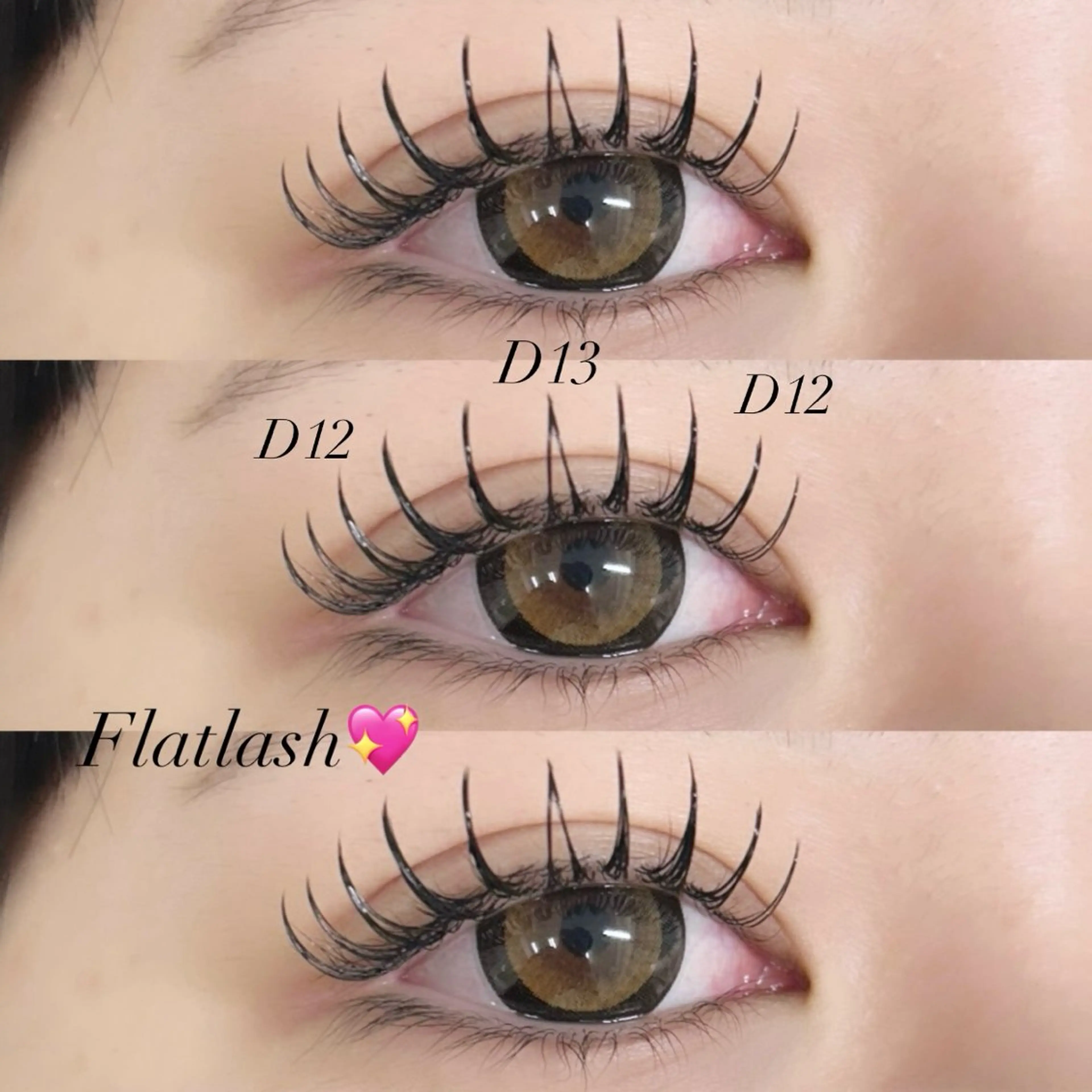 マツエク・マツパ フラットラッシュ マツエク Luna所属・YUKA 💫大阪福島のマツエク・マツパデザイン