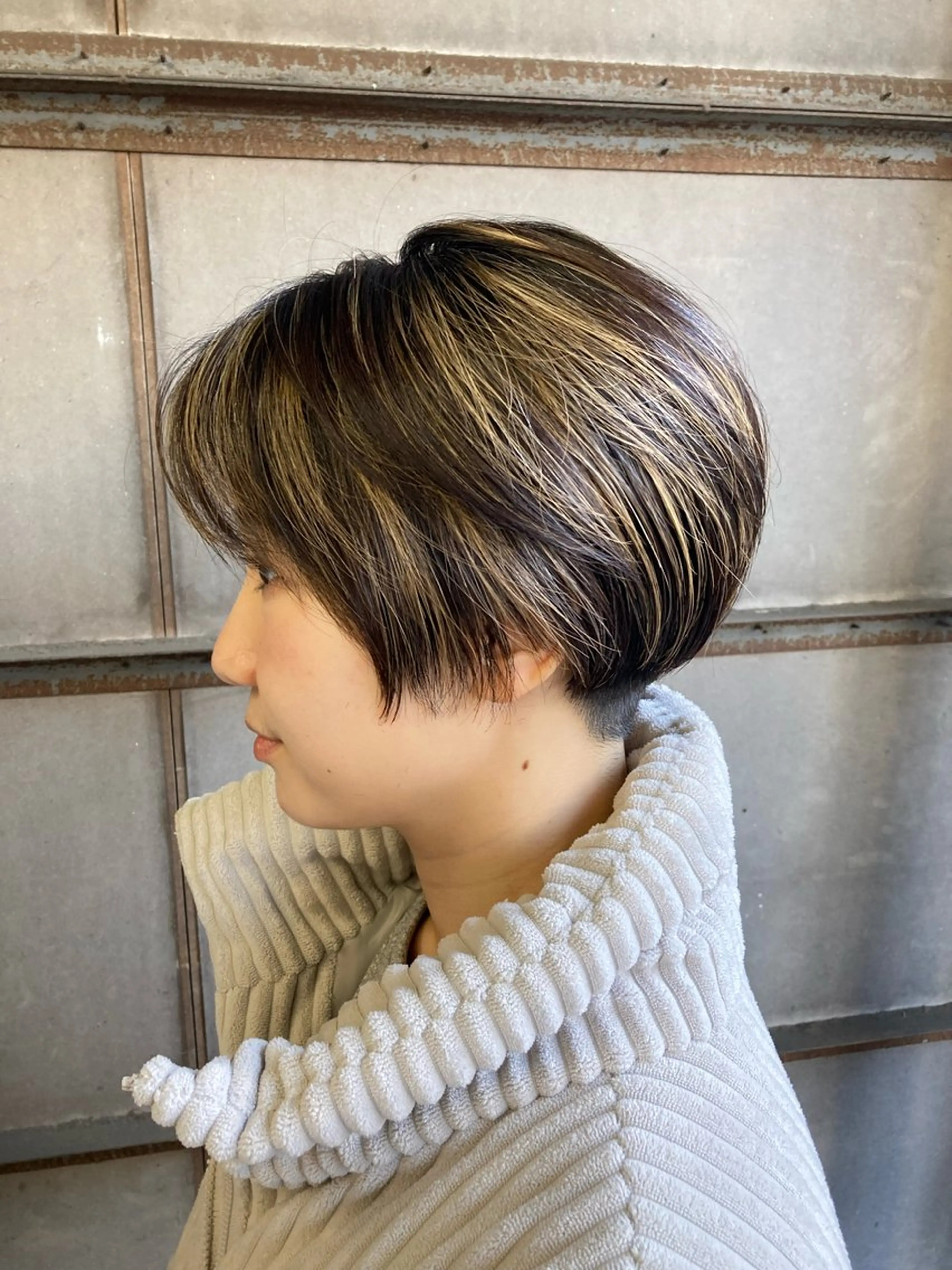 ショート MIRUCO by KURAKU所属・マキシ ヤスアキのヘアスタイル